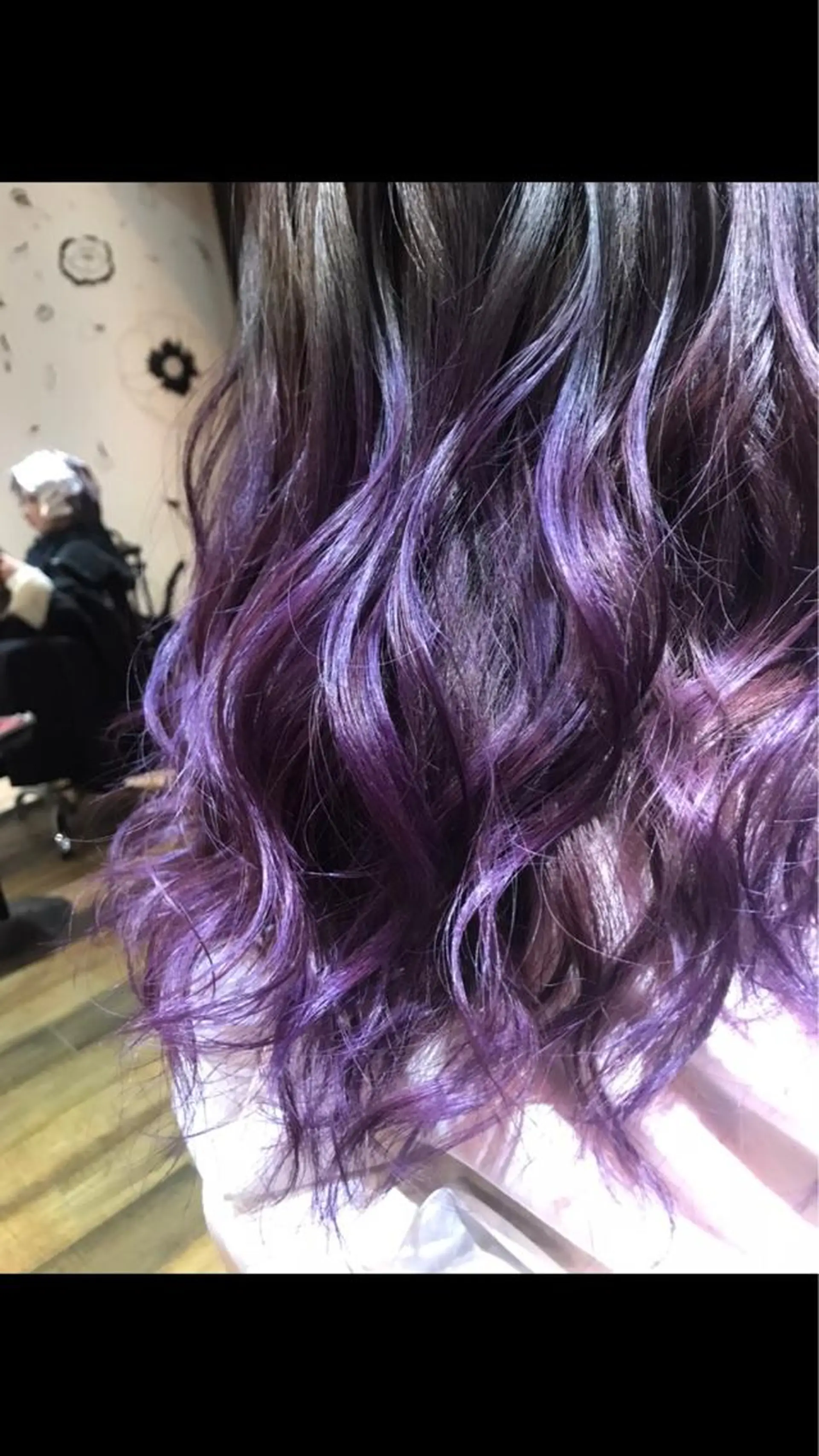 セミロング カラー グラデーションカラー バイオレットカラー Fave【フェイブ】 /🌈推し活のその他イメージ