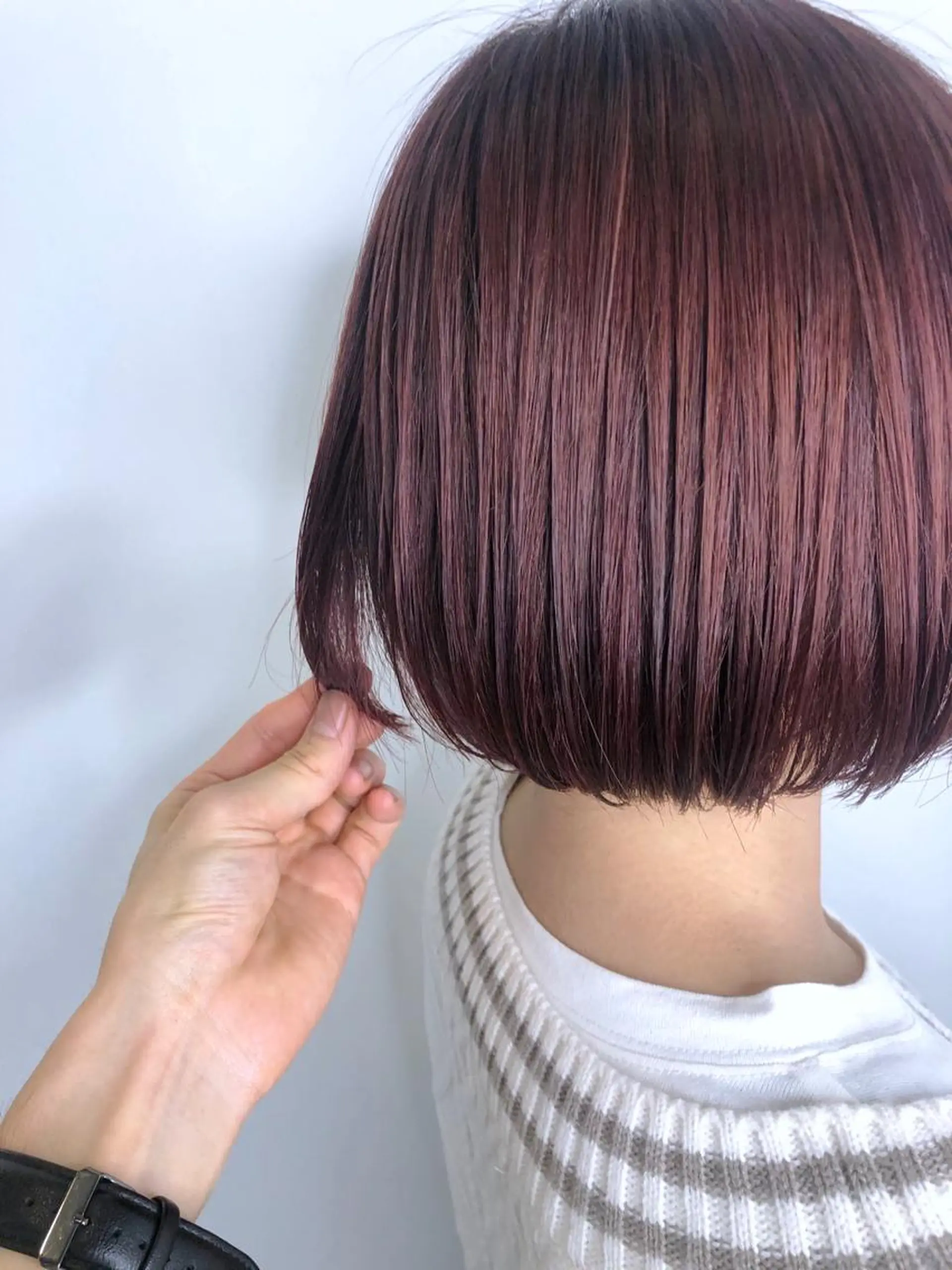 ショート カラー ヘアカラー トリートメント ☕️ベージュカラー 内藤光哉☕️のヘアスタイル