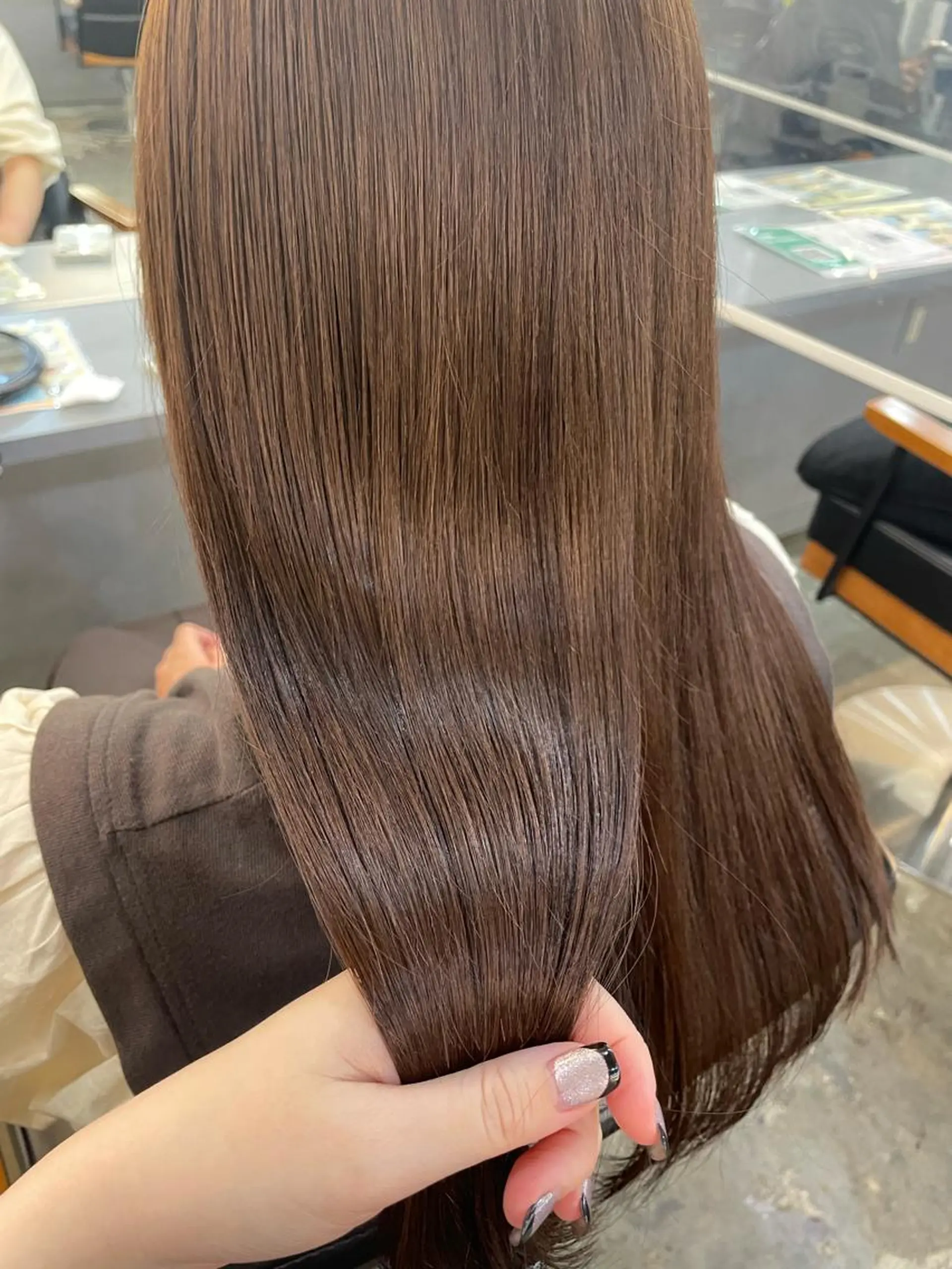 ロング トリートメント 🤍韓国ヘア🇰🇷 タバタサオリ🤍のヘアスタイル