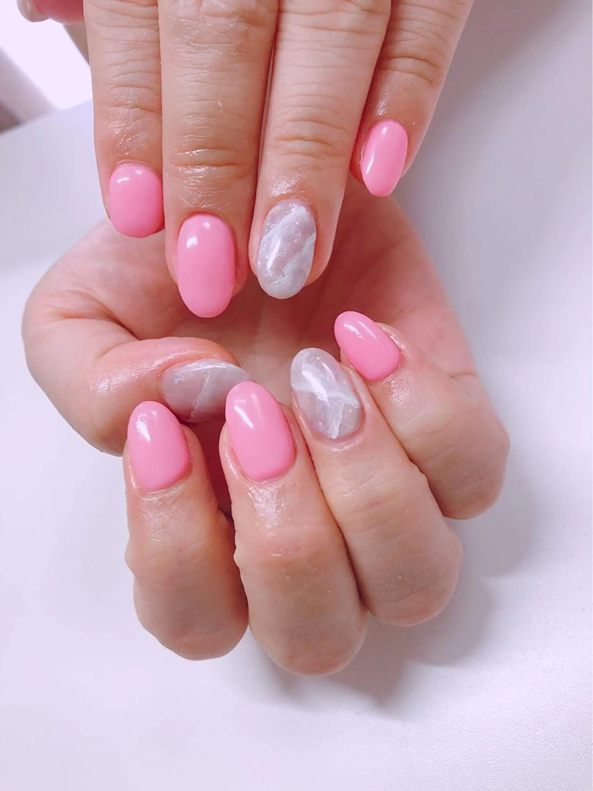 ネイル フットネイル グリーン オフィスネイル ワンカラーネイル Lily Roseスタッフ一同のマツエク・マツパデザイン