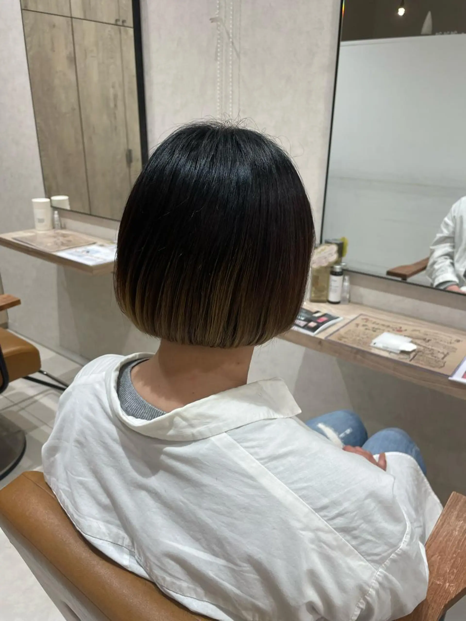 ショート ボブ 海老名で韓国風 HANA🌷のヘアスタイル