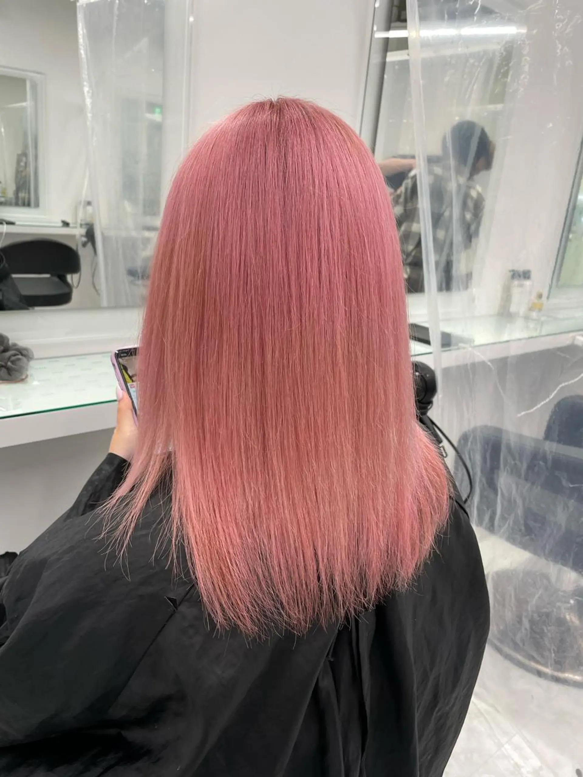 ロング カラー ヘアカラー トリートメント ヘッドスパ ヘアセット ️💕淡いハイトーン 💕︎︎ひかるのヘアスタイル