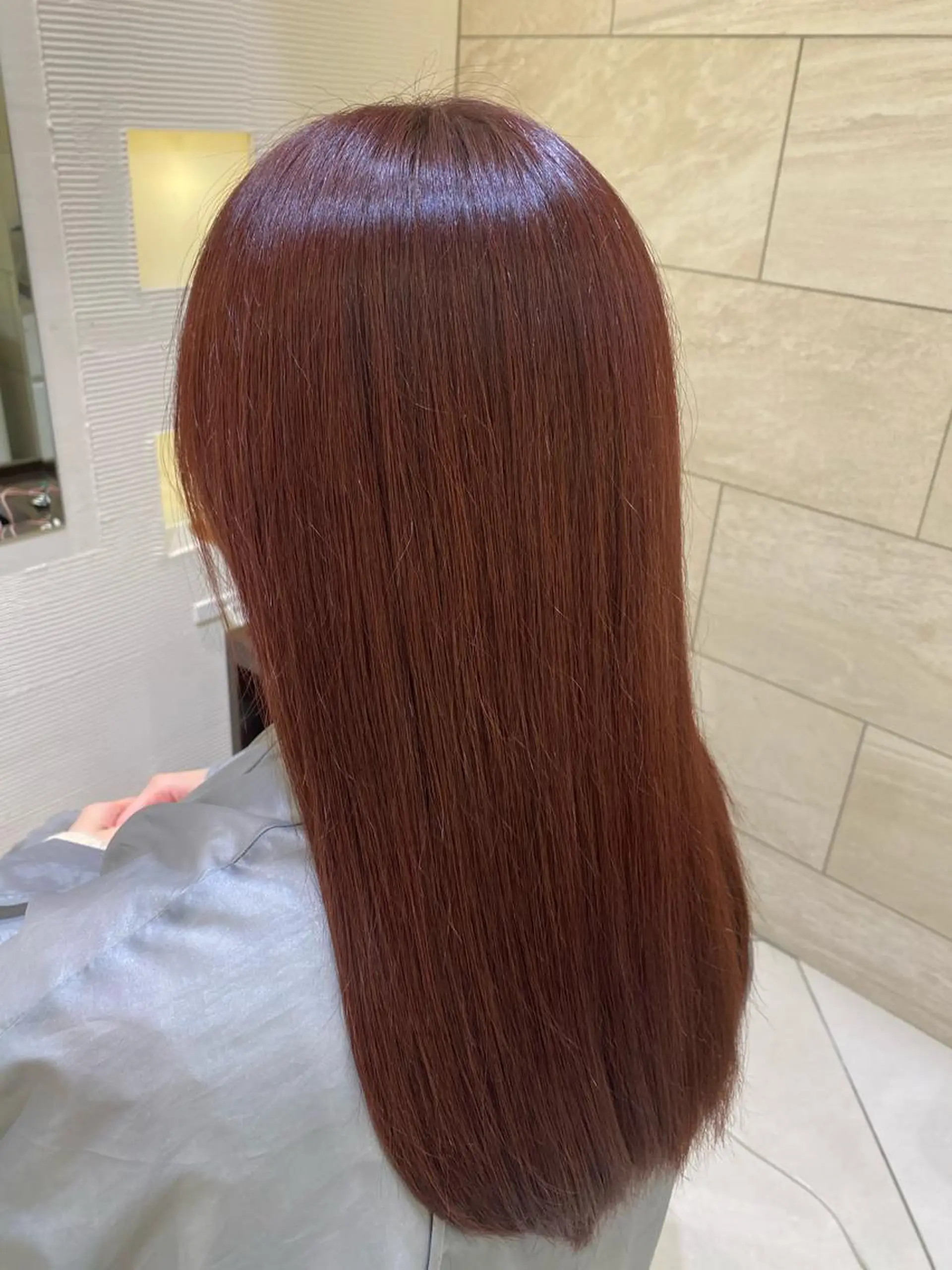 ロング カラー 銀座メンズ専門🖤 小島奈々のヘアスタイル