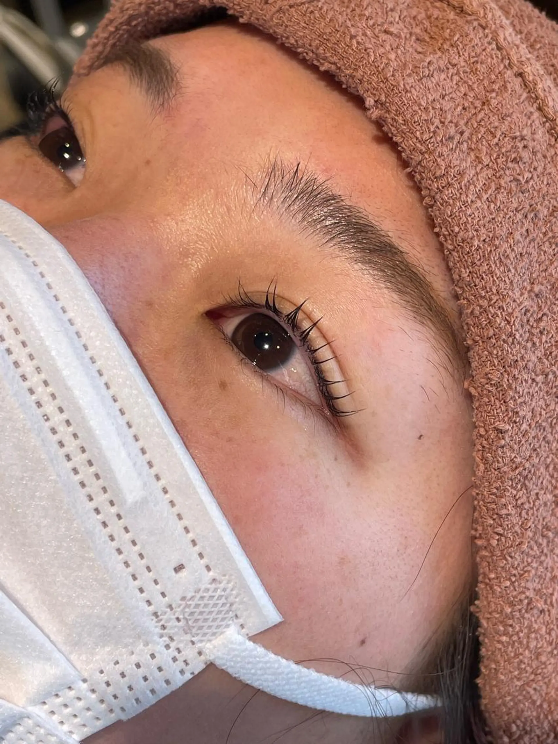 マツエク・マツパ 桑田 新菜のヘアスタイル