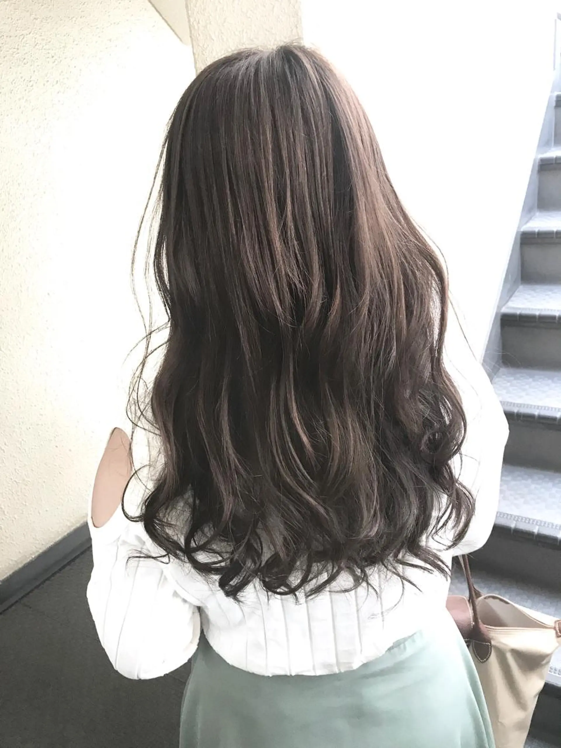 セミロング カラー グレージュ カット ヘアカラー トリートメント 💎髪質改善💎 デザイナーshinのヘアスタイル