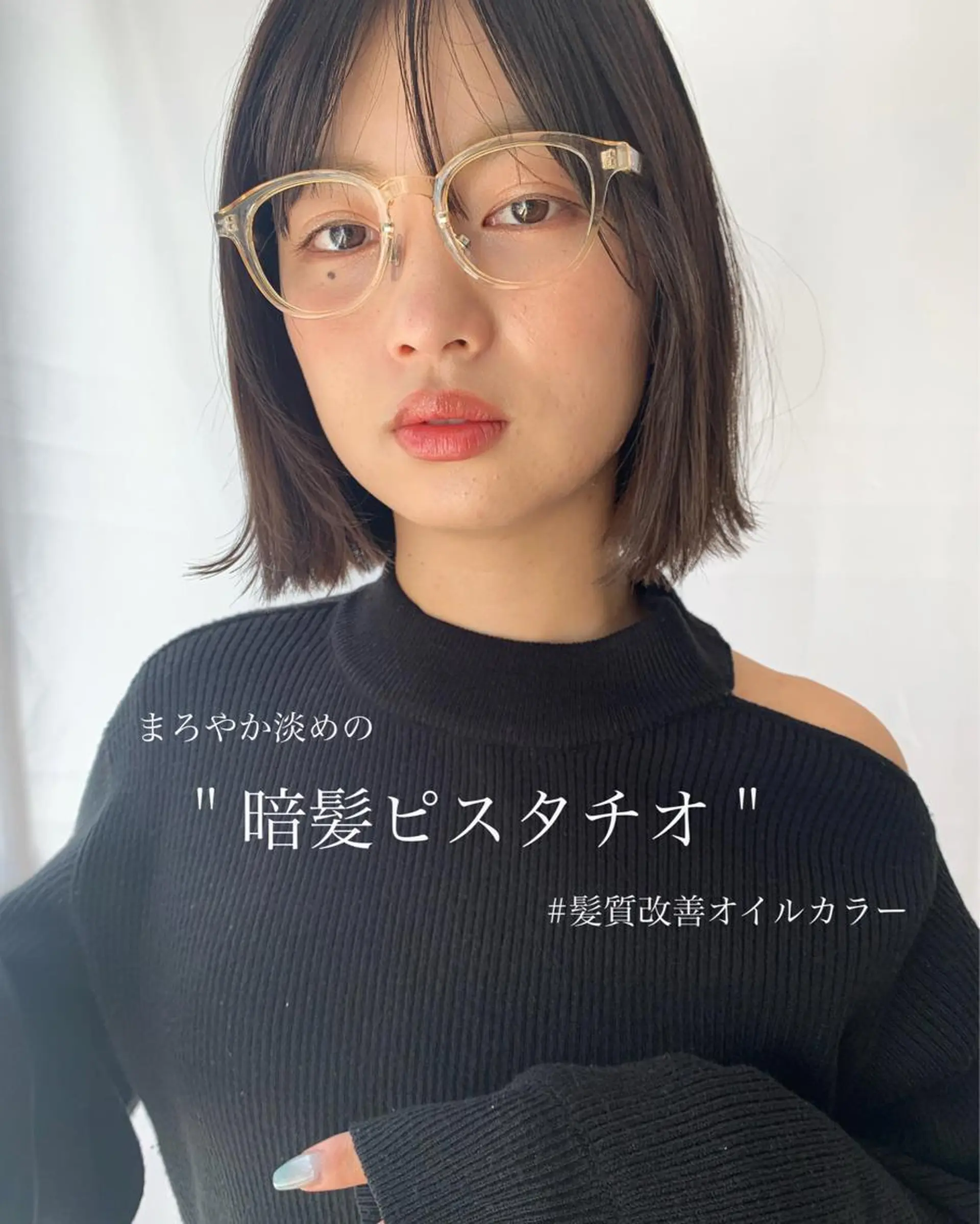 ショート カラー グレージュ ボブ route南堀江所属・✂️ボブの神様 北村涼✂️のヘアスタイル