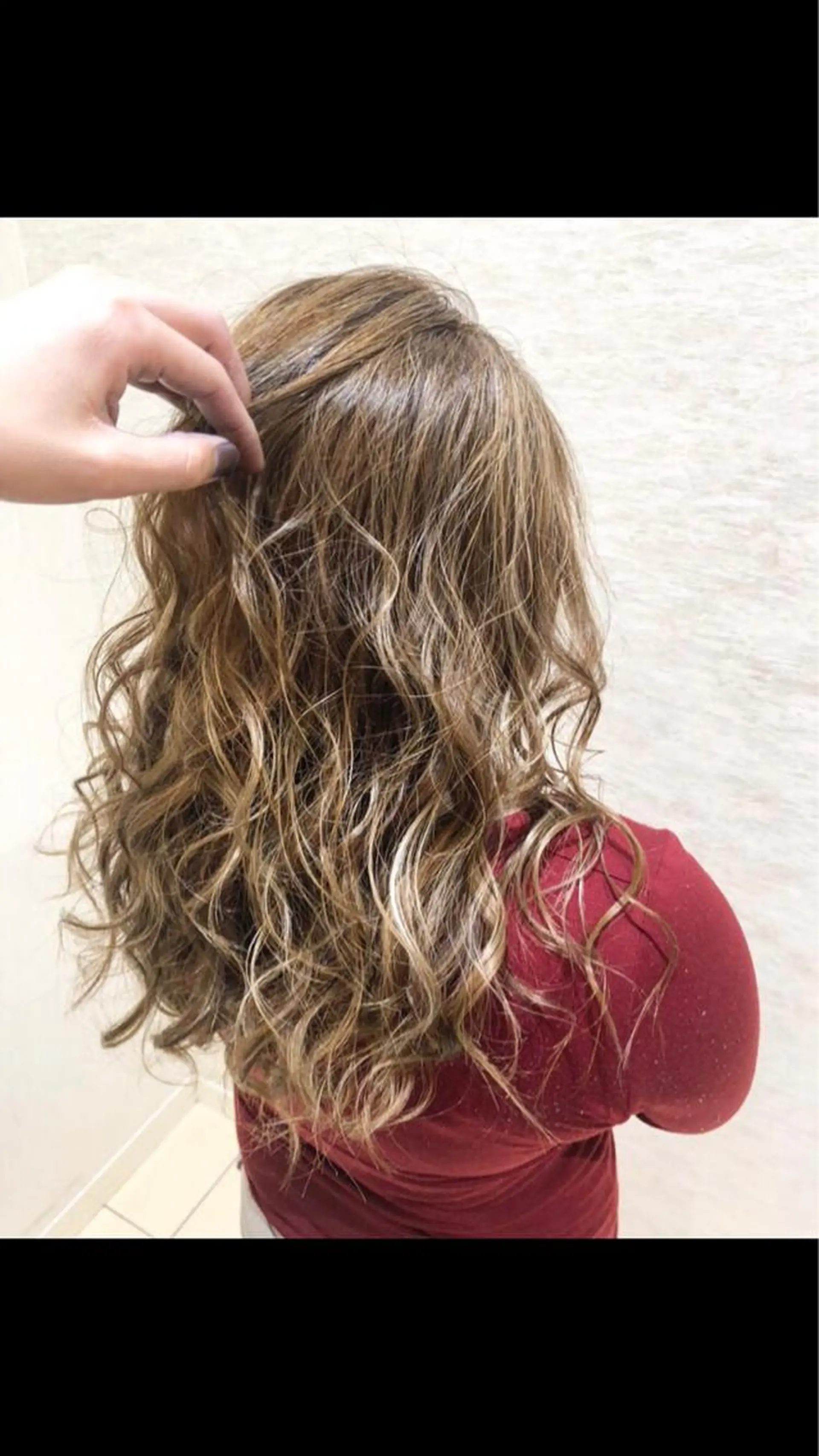 セミロング カラー 韓国レイヤー/髪質 改善/縮毛🤍吉田のヘアスタイル