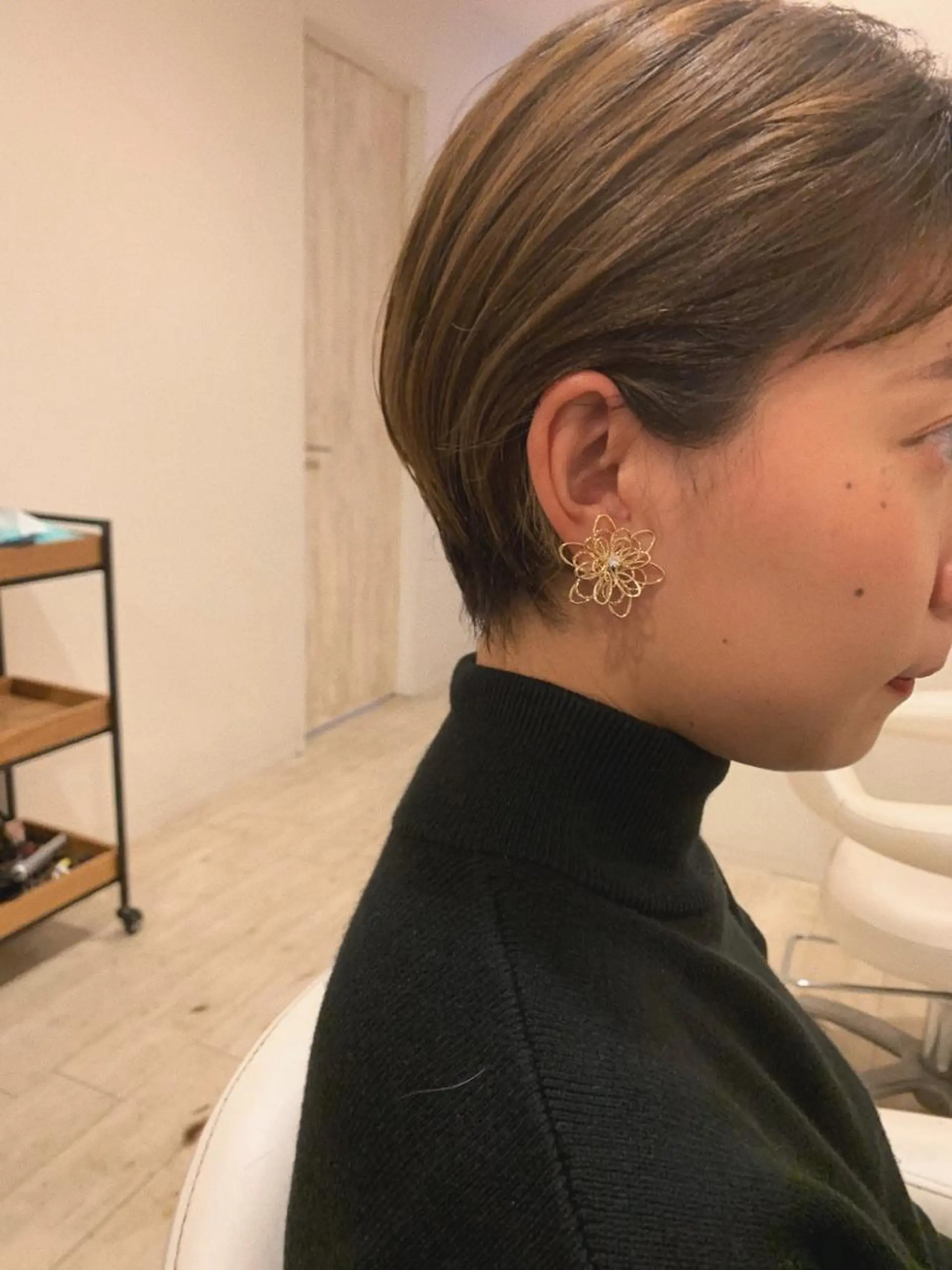 ショート カラー カット ヘアカラー トリートメント パーマ/透明感カラー /ボブ/吉田一生のヘアスタイル