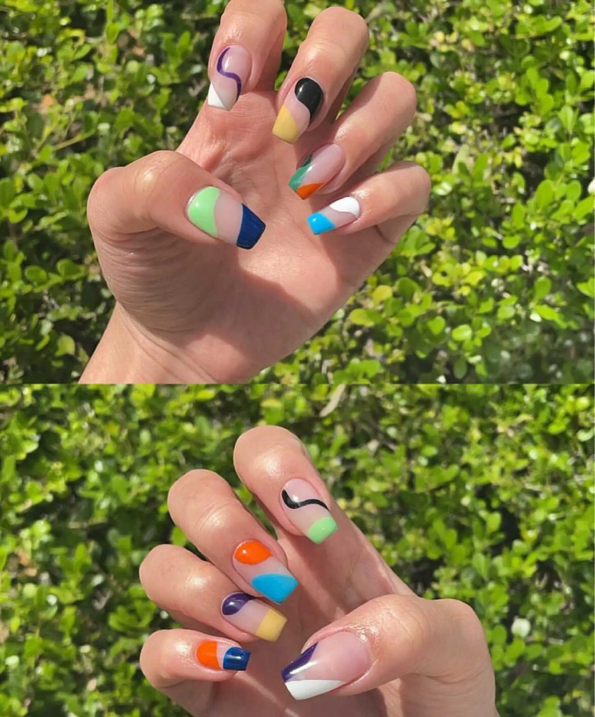 ネイル ハンドネイル moca心斎橋所属・˚✧⁺⭐︎༚moca miyuu⁎⁺˳✧༚のネイルデザイン