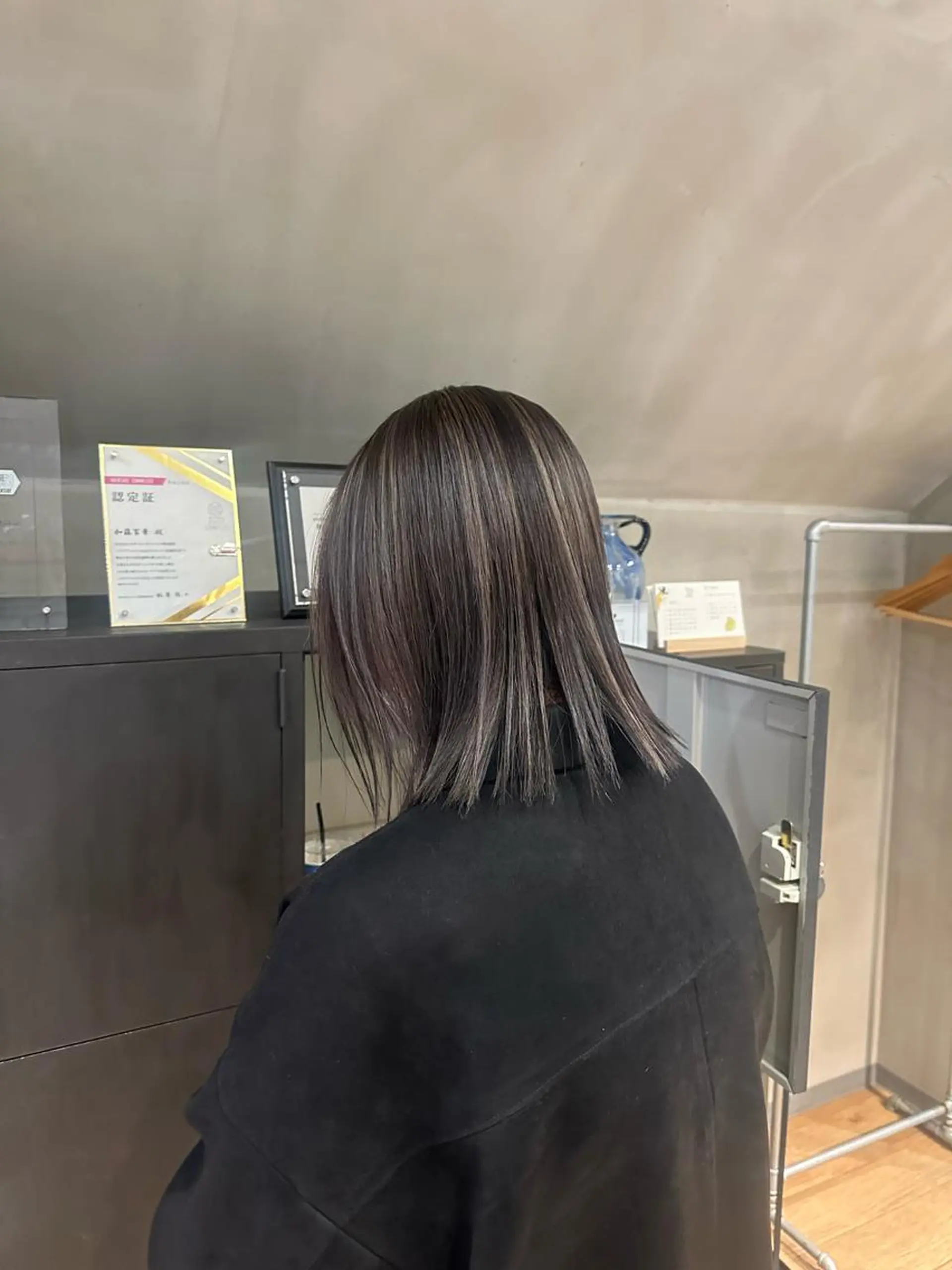 ミディアム カラー Nikiita リコのヘアスタイル