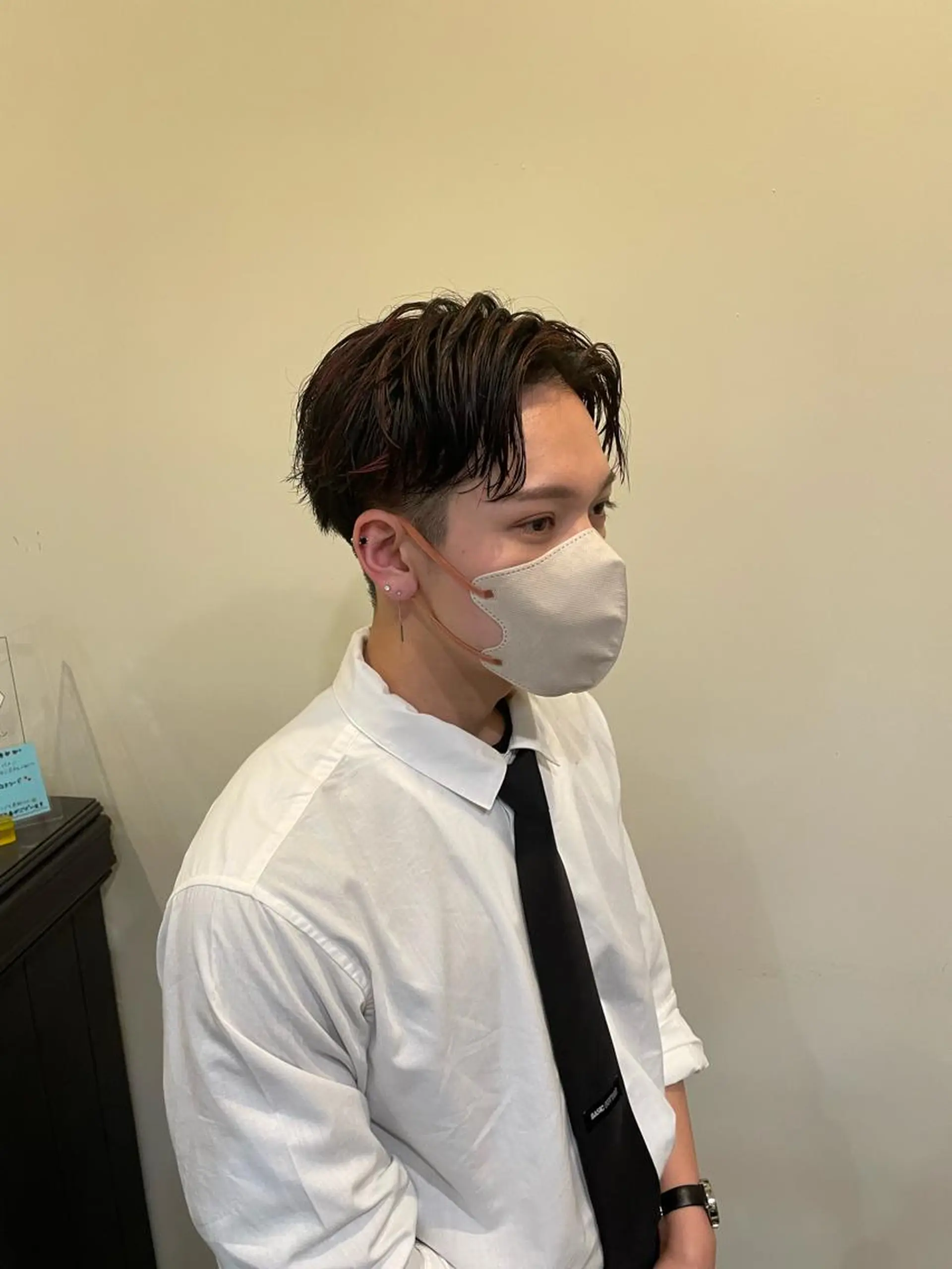 ショート ハイライト 亀川蓮 Agu hairのヘアスタイル