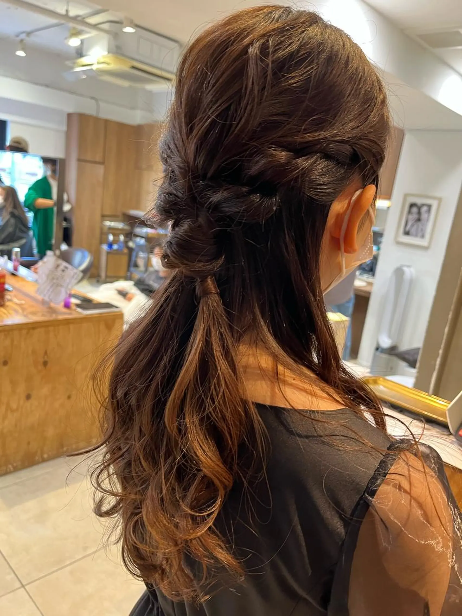 ロング ヘアアレンジ 奥山 沙季(大井町)のヘアスタイル