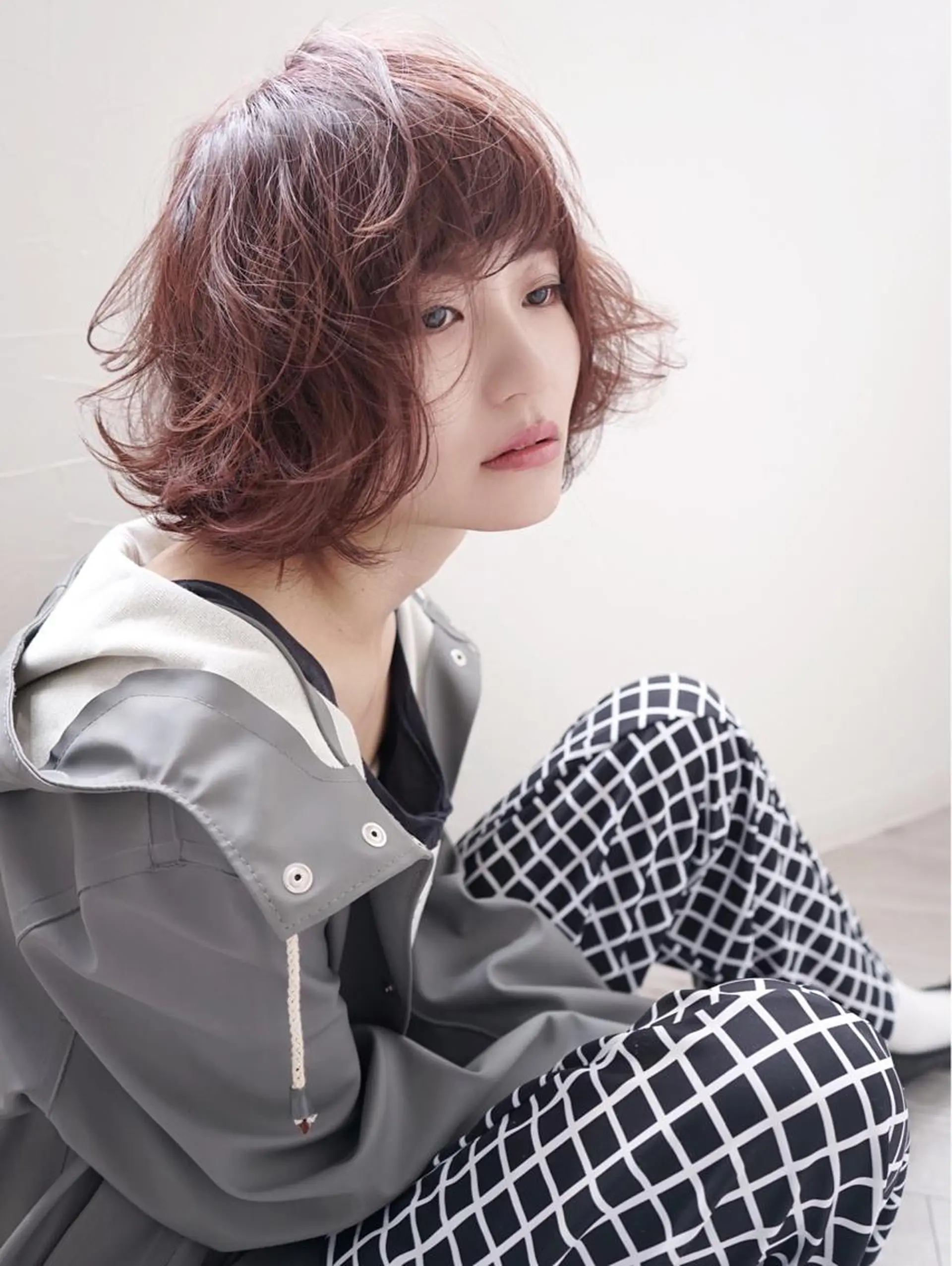 ショート カラー ピンクカラー WHOLE所属・花井 啓好のヘアスタイル