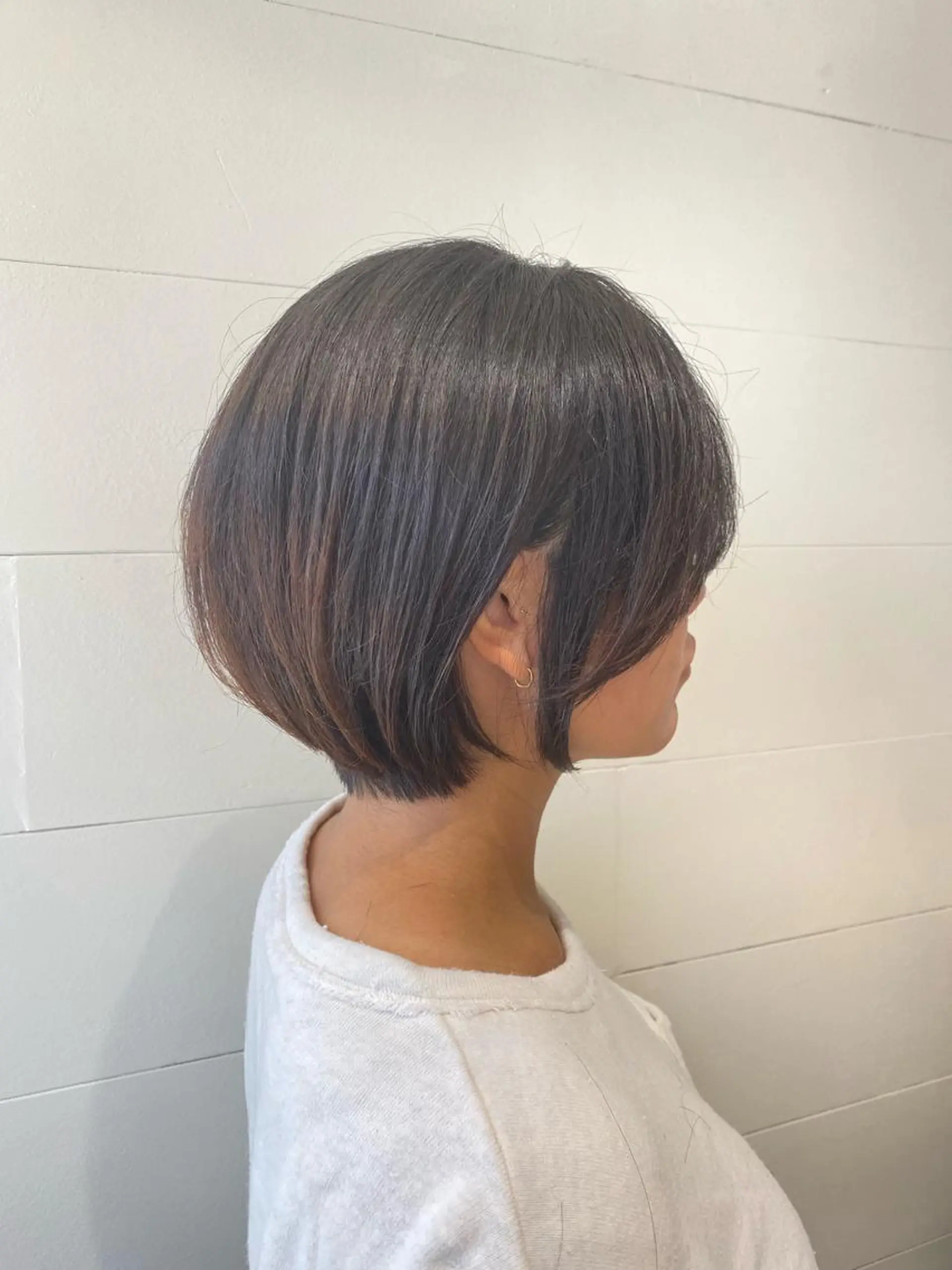 ショート パーマ 丸みショート ショートヘア LEAF所属・縮毛矯正の達人 山北　　直哉のヘアスタイル