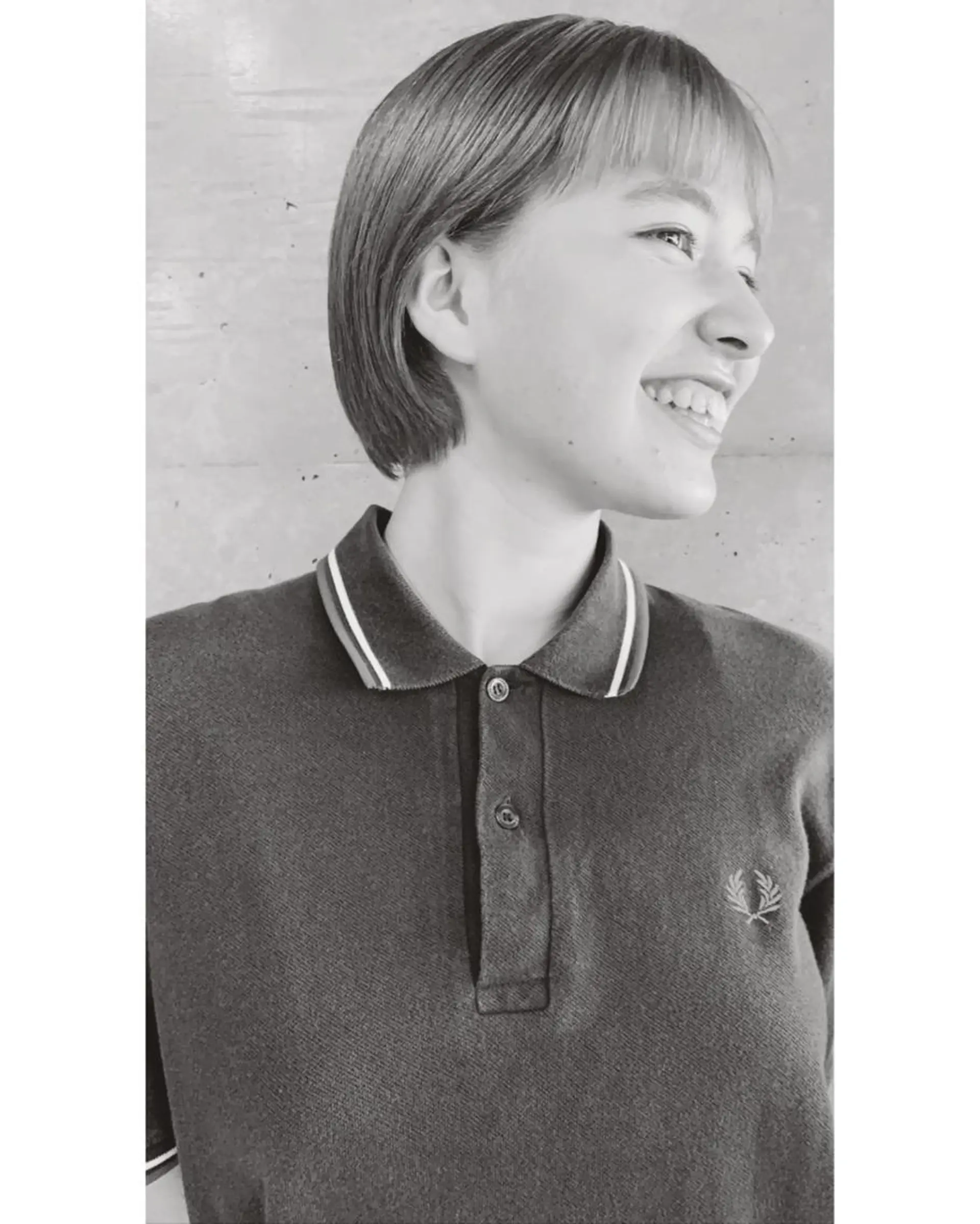 ショート カラー ボブパーマコテ巻き風 パーマNo1深江秀平のヘアスタイル