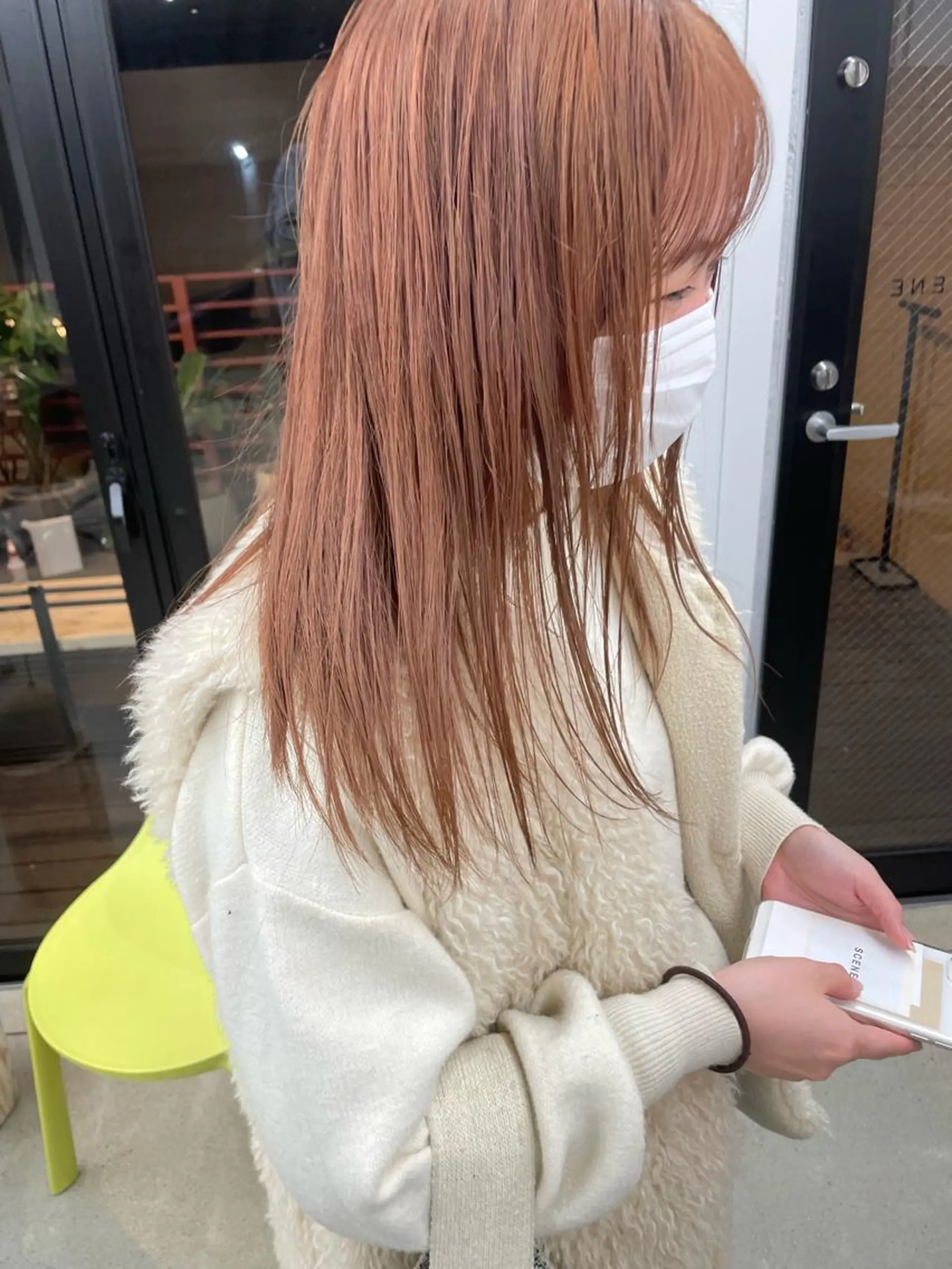 セミロング カラー ヘアカラー トリートメント 関 京磨のヘアスタイル