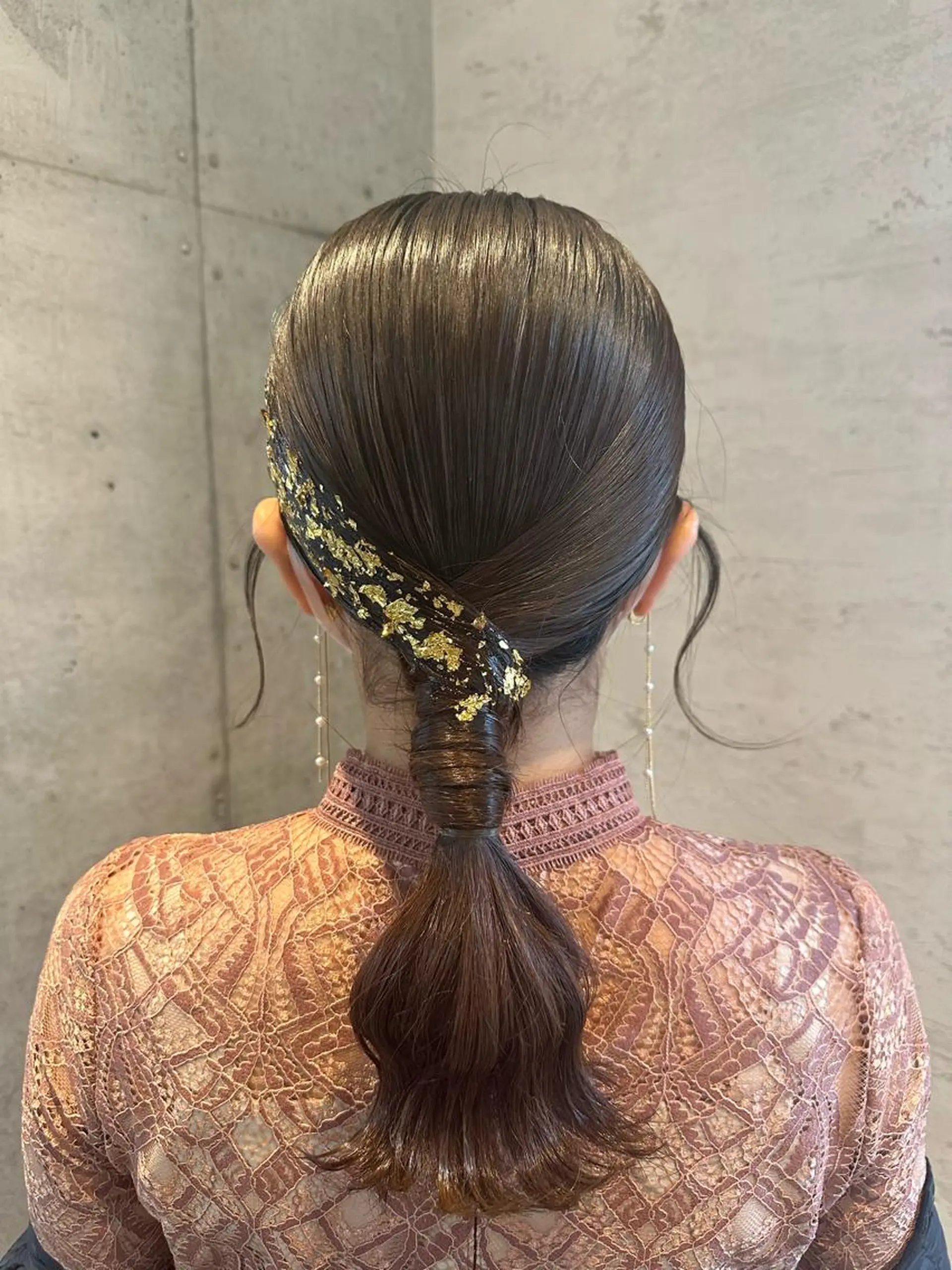 ロング ヘアアレンジ 女性に人気♪ はやしほのかのヘアスタイル