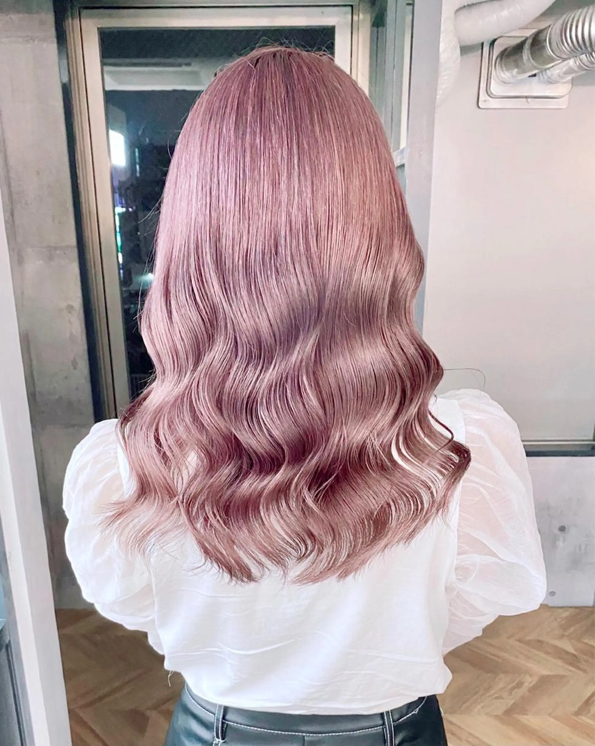 カラー ヘアカラー トリートメント 難波/心斎橋/ボブ/ 髪質改善/ハイトーンのヘアスタイル