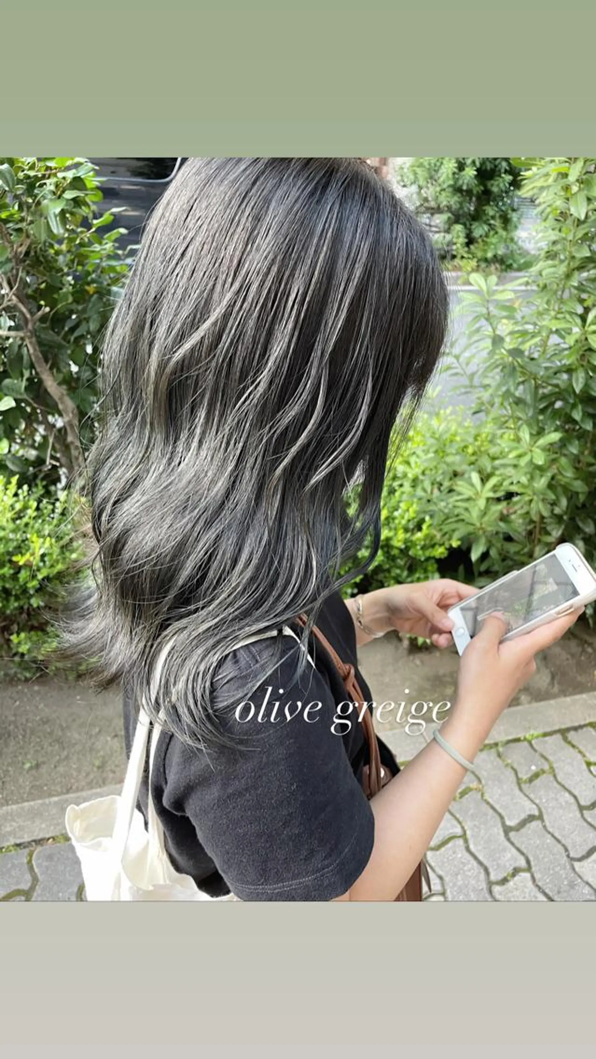 セミロング yohaku所属・yohaku misakiのヘアスタイル