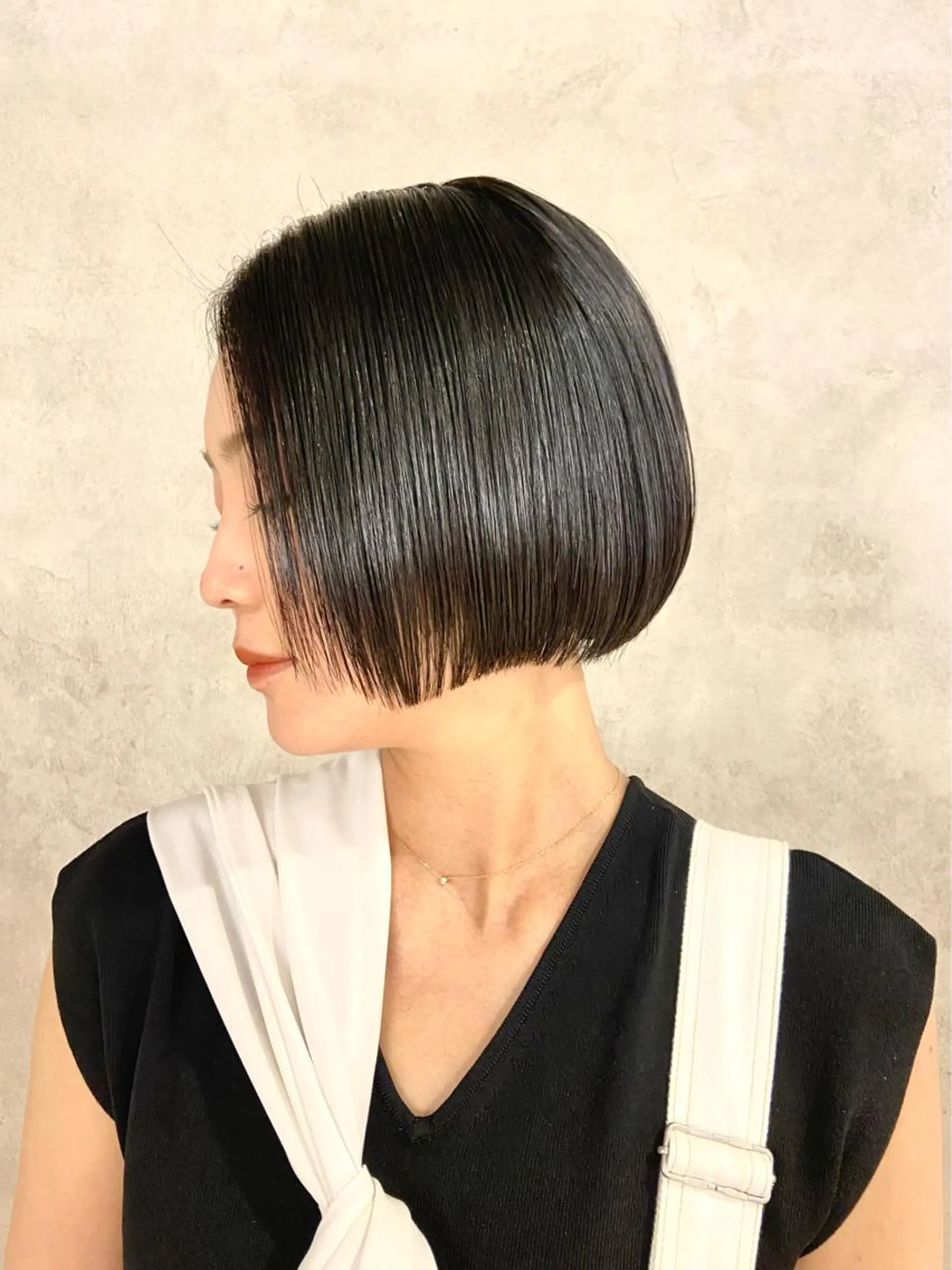 ショート ボブ カット gotoday shiare salon渋谷モディ店所属・大人ヘア/ショート/ ボブ/レイヤーのヘアスタイル