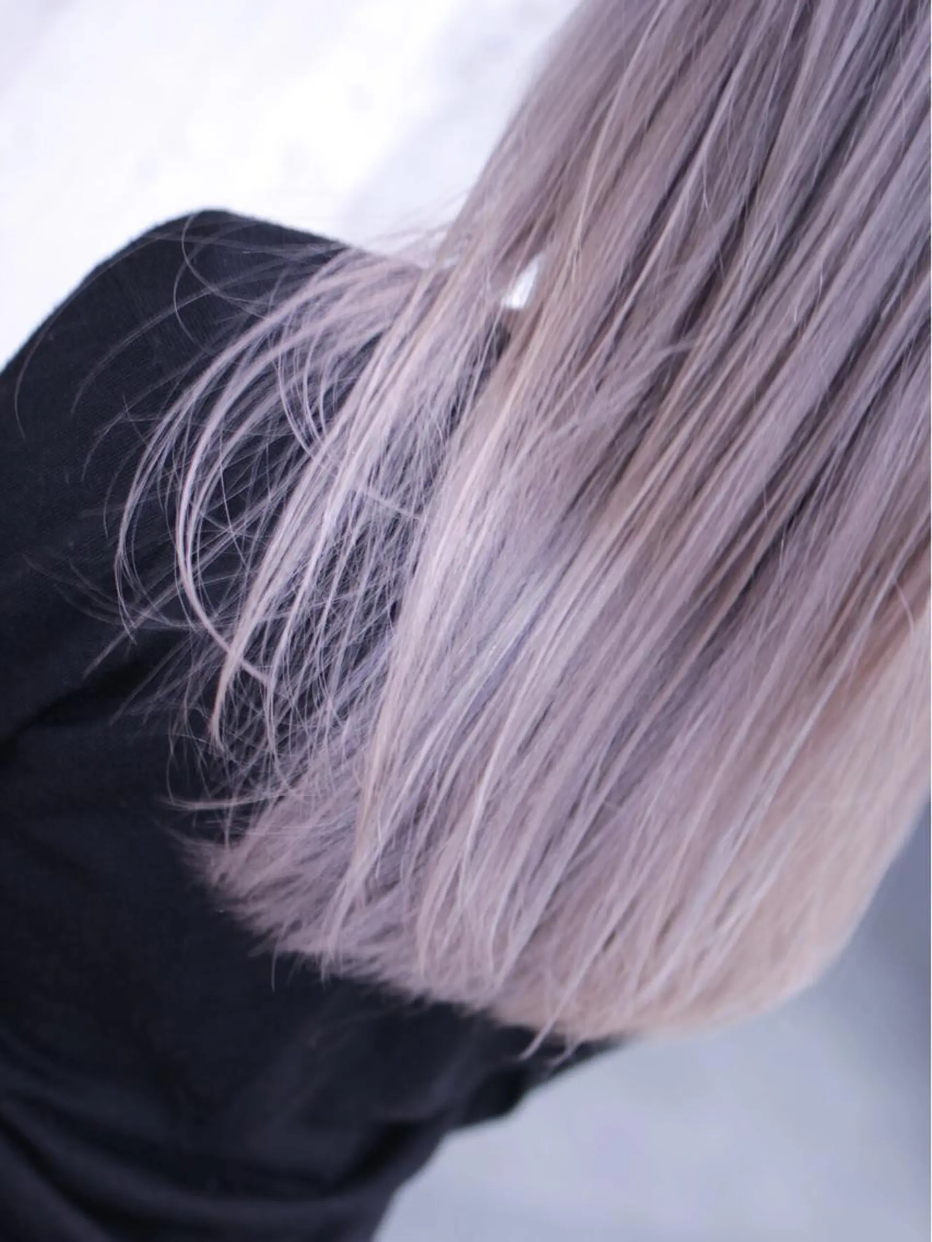 セミロング カラー ヘアアレンジ 髪質改善専門店 エイジングケアのヘアスタイル