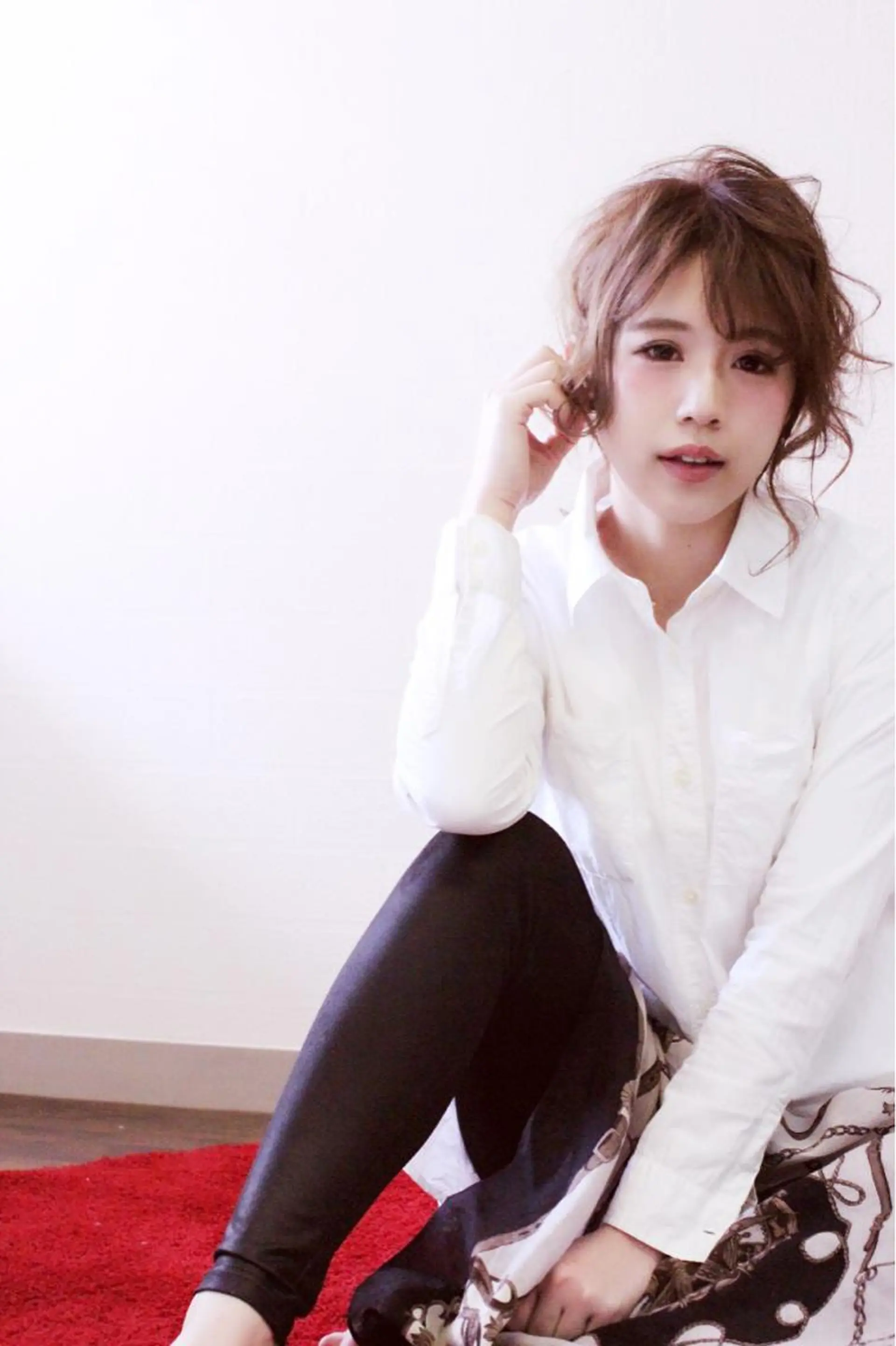 セミロング カラー パーマ ヘアアレンジ le jardin (ルジャルダン)八王子所属・高山 佳大のヘアスタイル