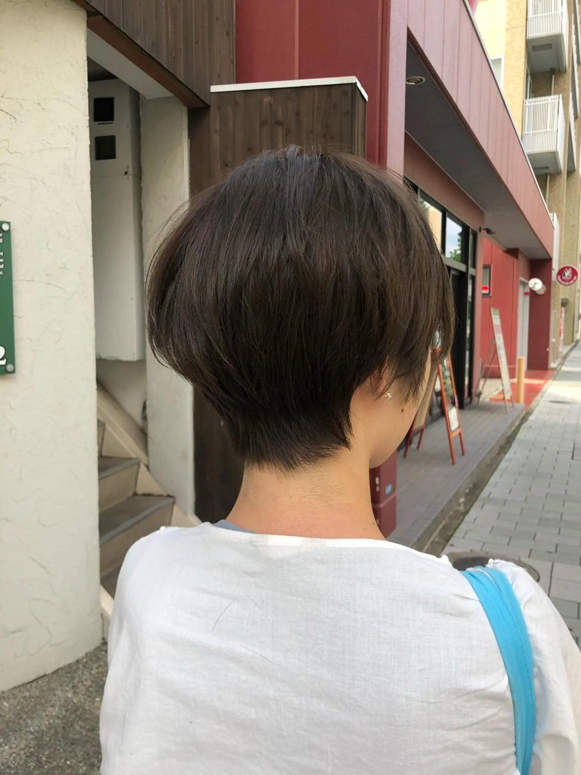 ショート カット ヘアカラー 國次 夕貴のヘアスタイル