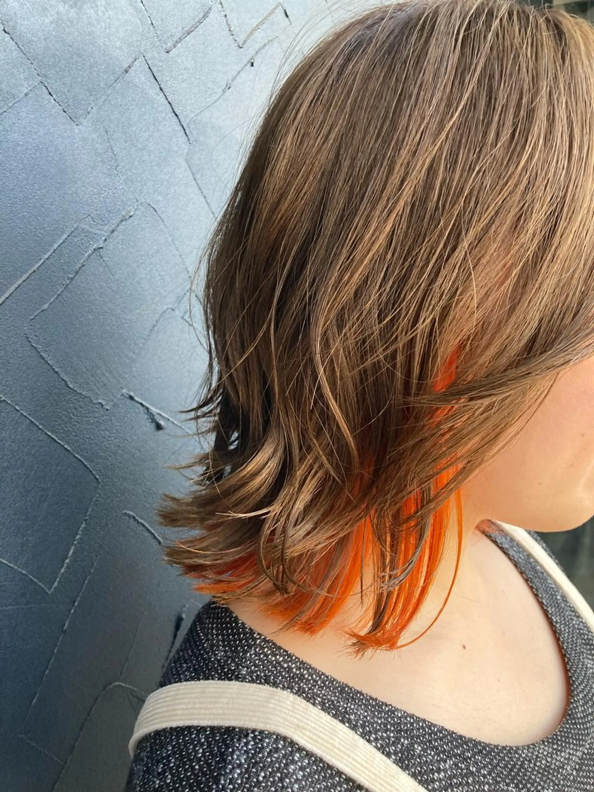 ショート カラー よこつか あみのヘアスタイル