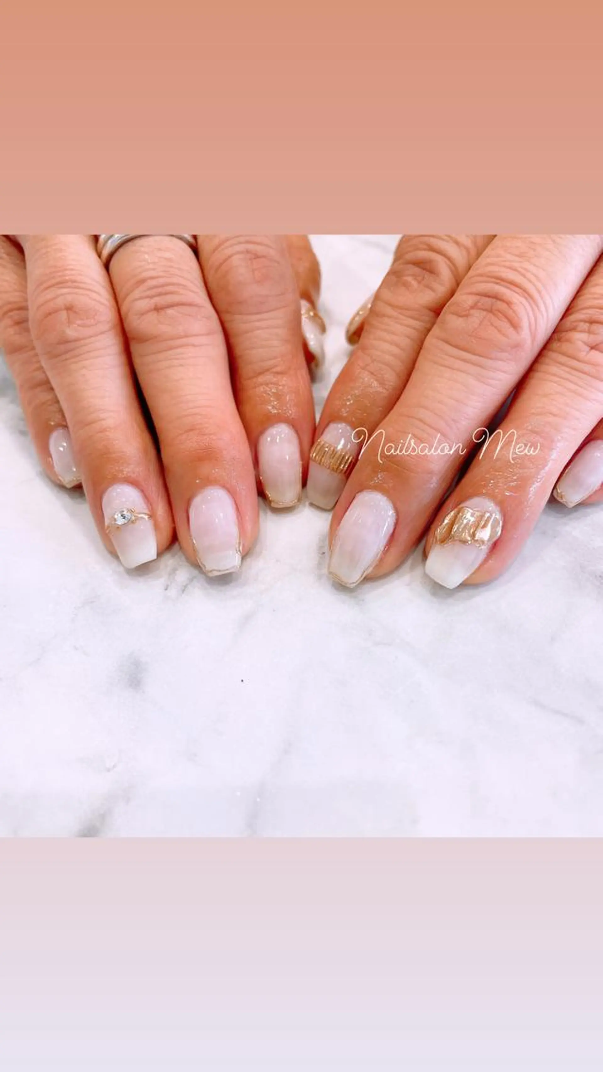 ネイル ハンドネイル フットネイル Nailsalon Mew所属・Nailsalon Mew❤︎のネイルデザイン