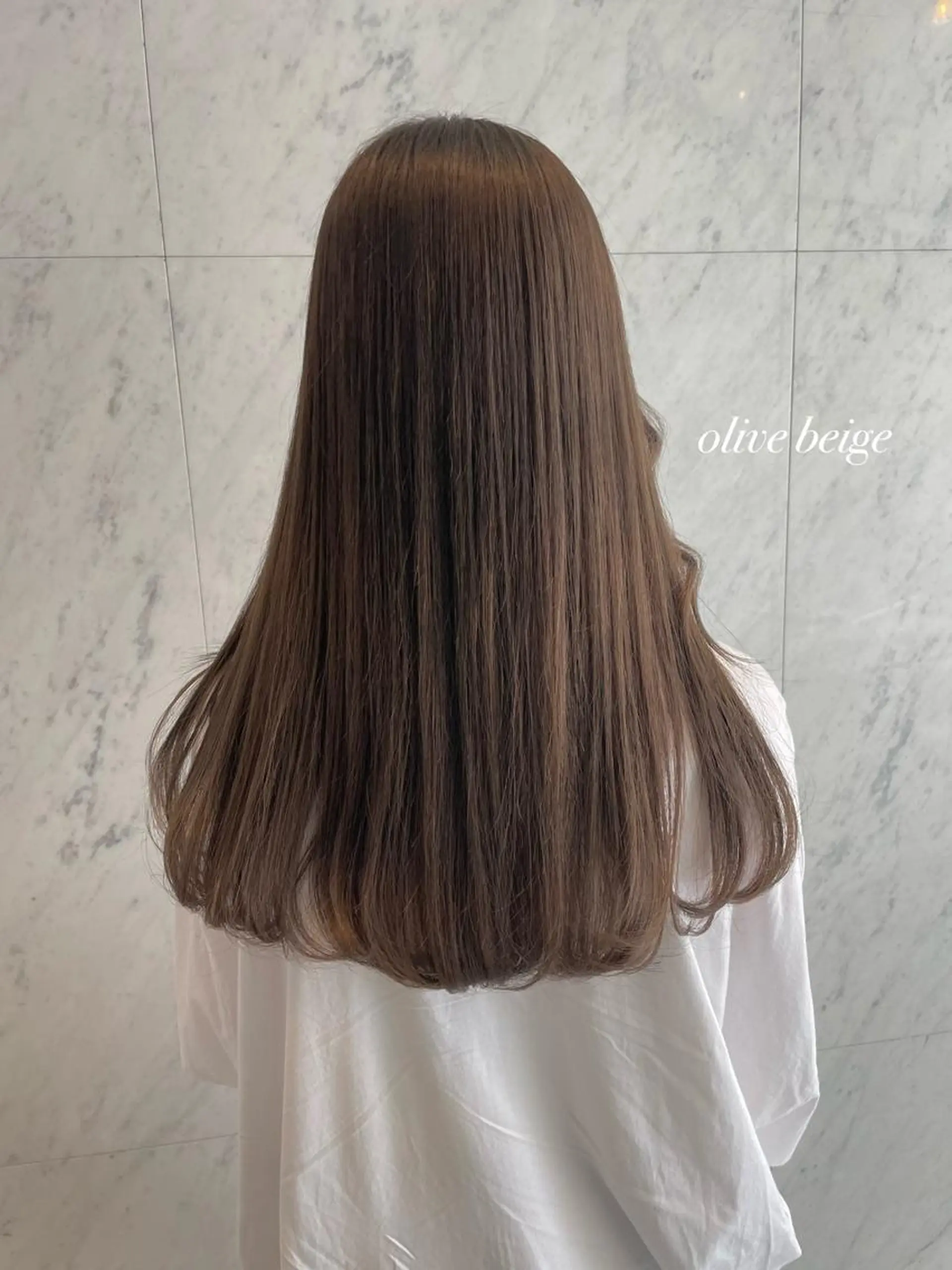 ロング カラー パーマ ヘアアレンジ カット ヘアカラー トリートメント NANA／trend style🕊🍑のヘアスタイル