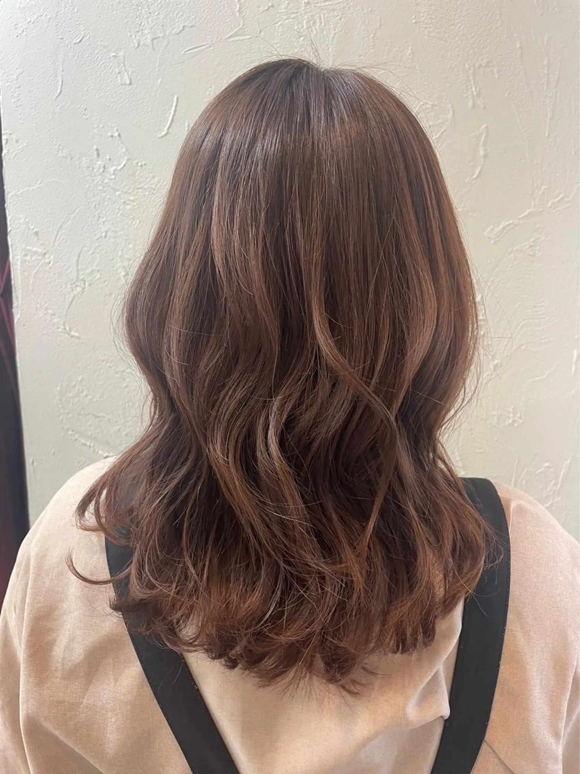 セミロング カラー 富澤あゆみ/髪質改善 /レイヤーカットのヘアスタイル