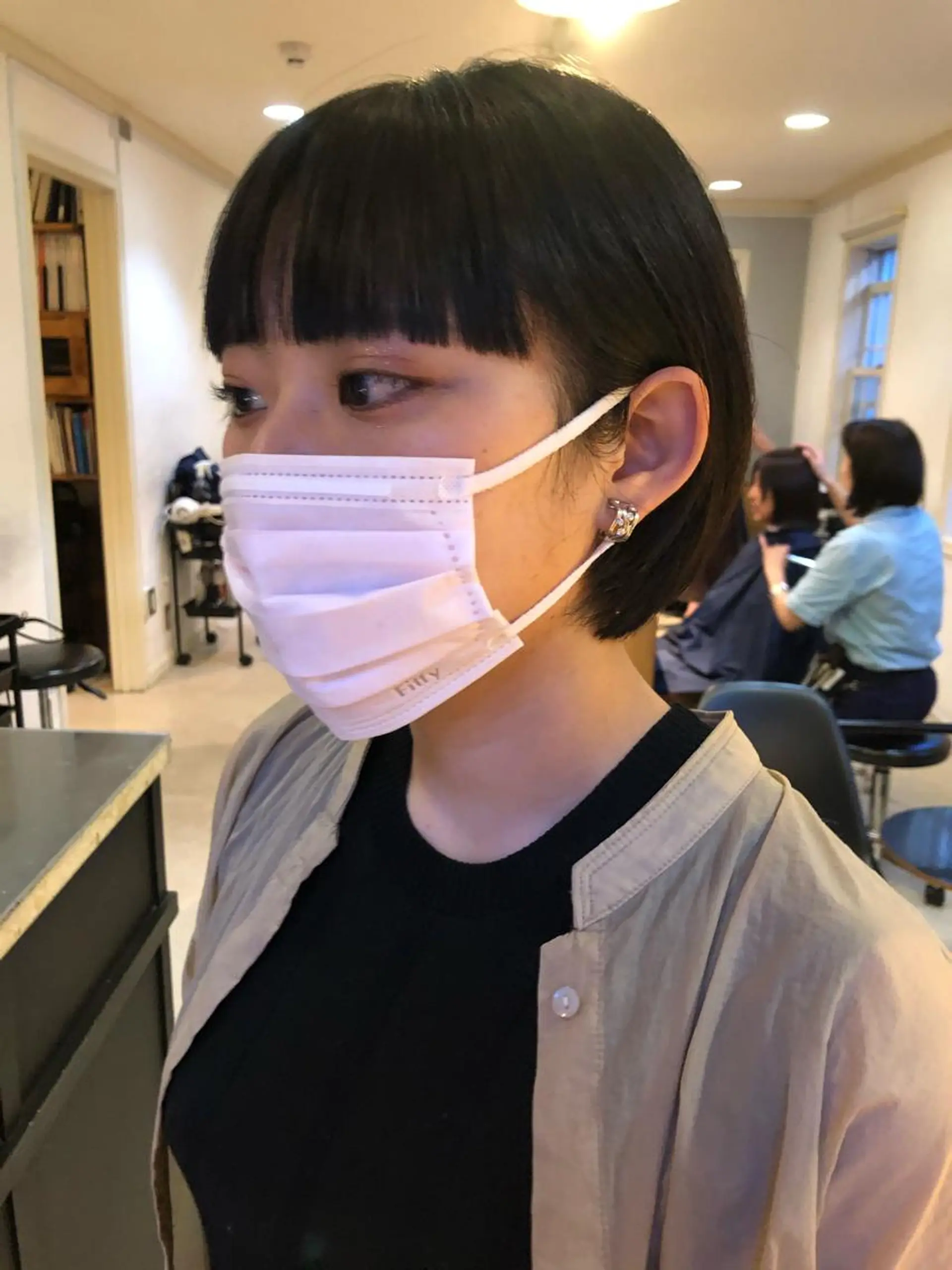 ショート NOUN所属・eri kinjoのヘアスタイル