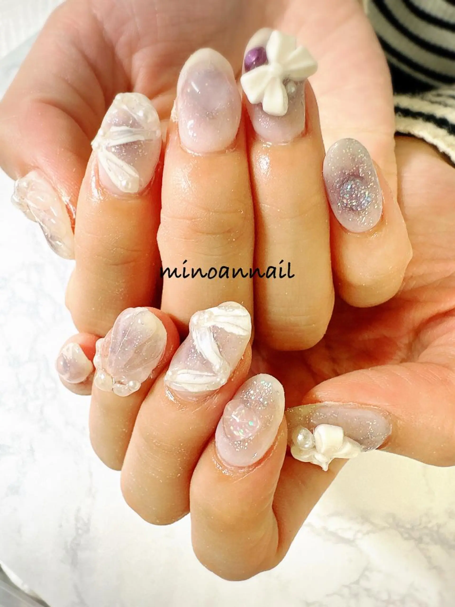 ネイル 美ノ庵ネイルサロン メトロポリタン前店のネイルデザイン