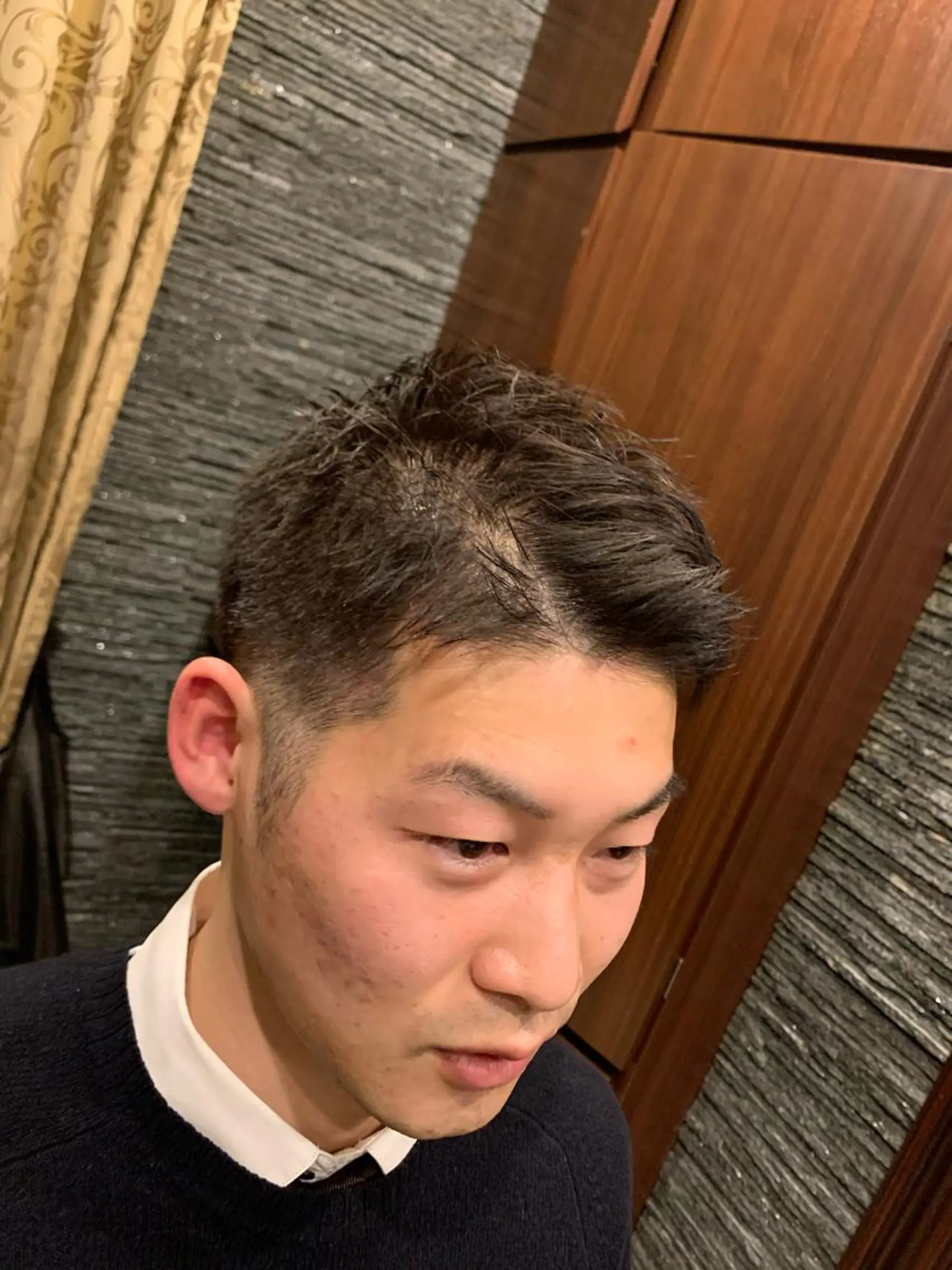 ショート メンズ ヒロ銀座 バーバーショップ神楽坂所属・ひらお あおとのヘアスタイル