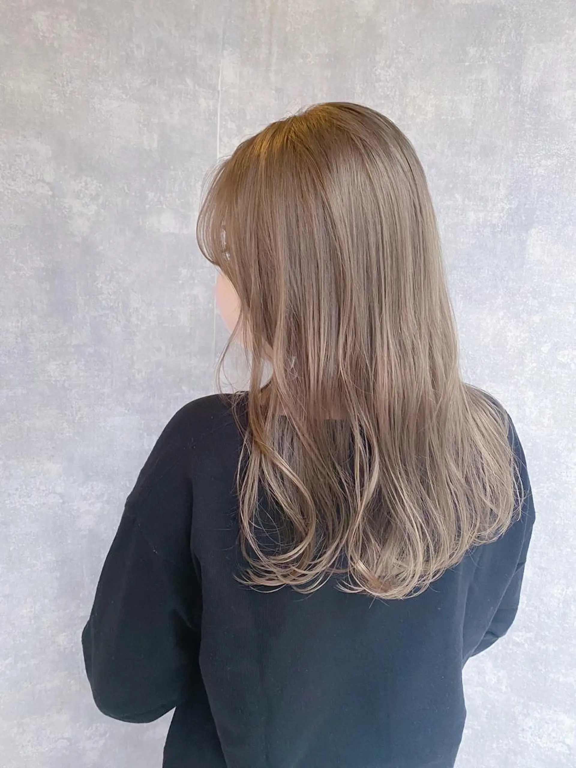 ロング カラー ヘアカラー トリートメント 寺山 靖晃のヘアスタイル