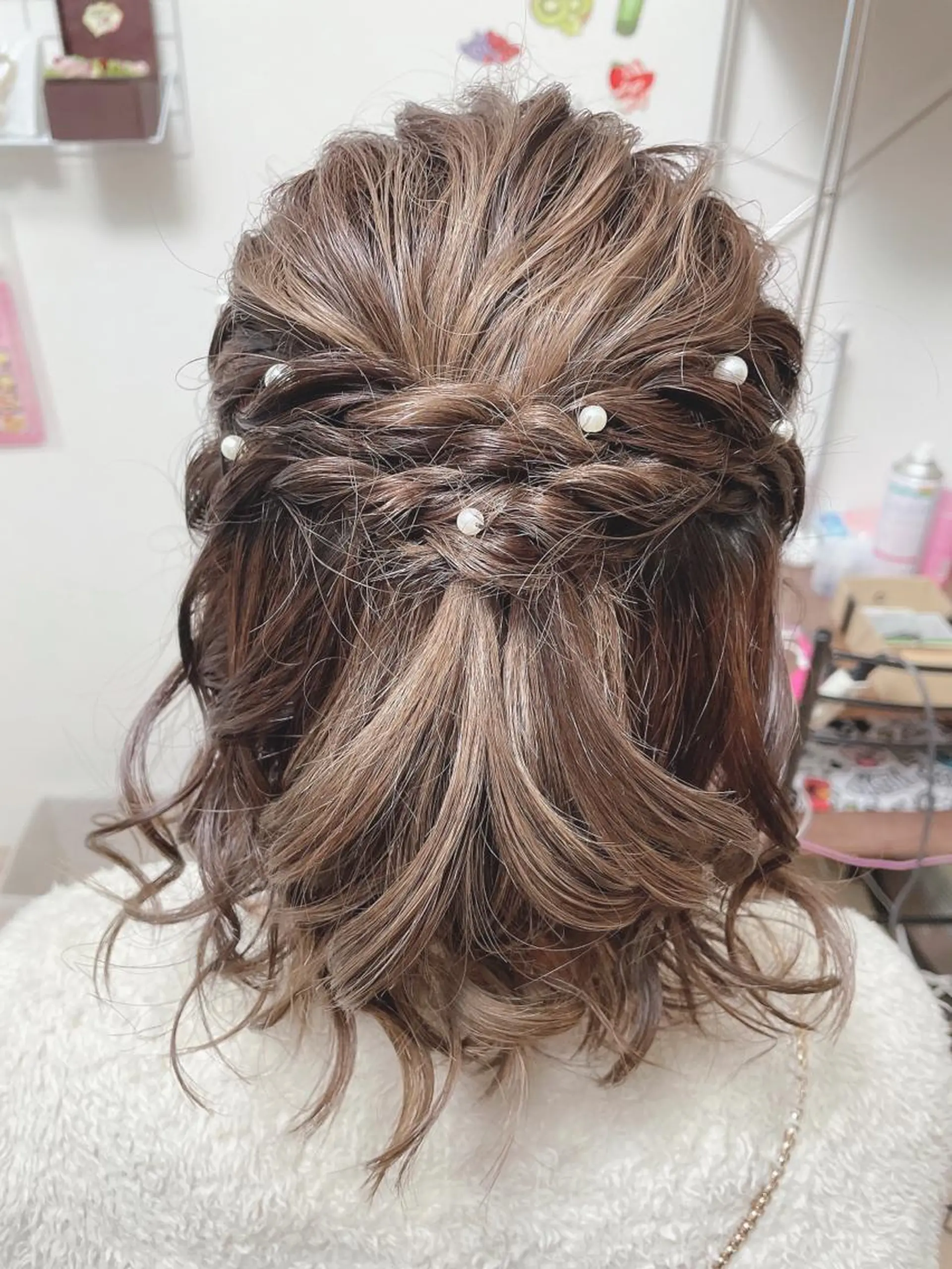 ヘアアレンジ ハーフアップ イーチブライト EachBrightのその他イメージ