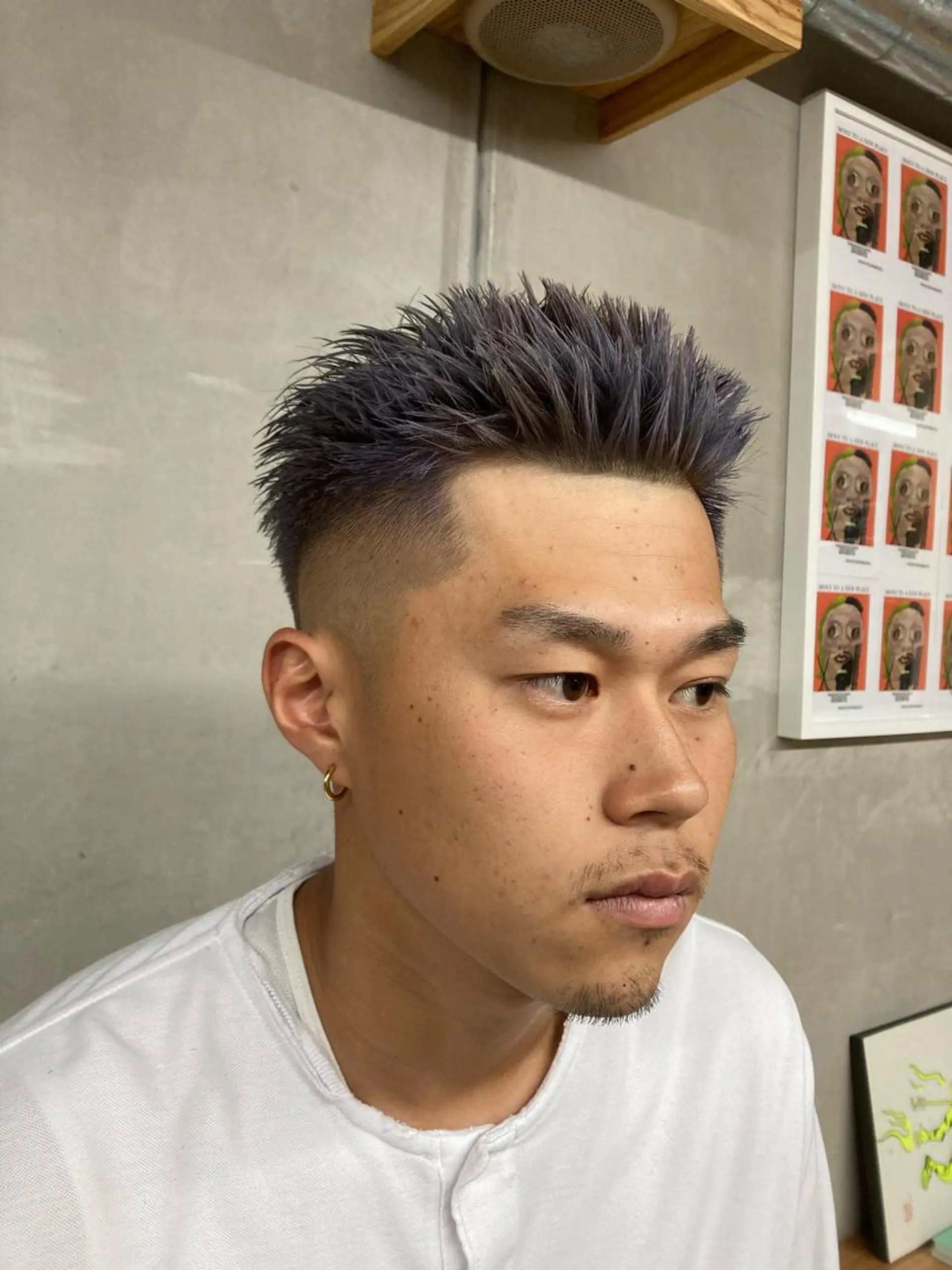 カラー アッシュ カット ヘアカラー ヘアセット brunt jet所属・関 晃哉のヘアスタイル