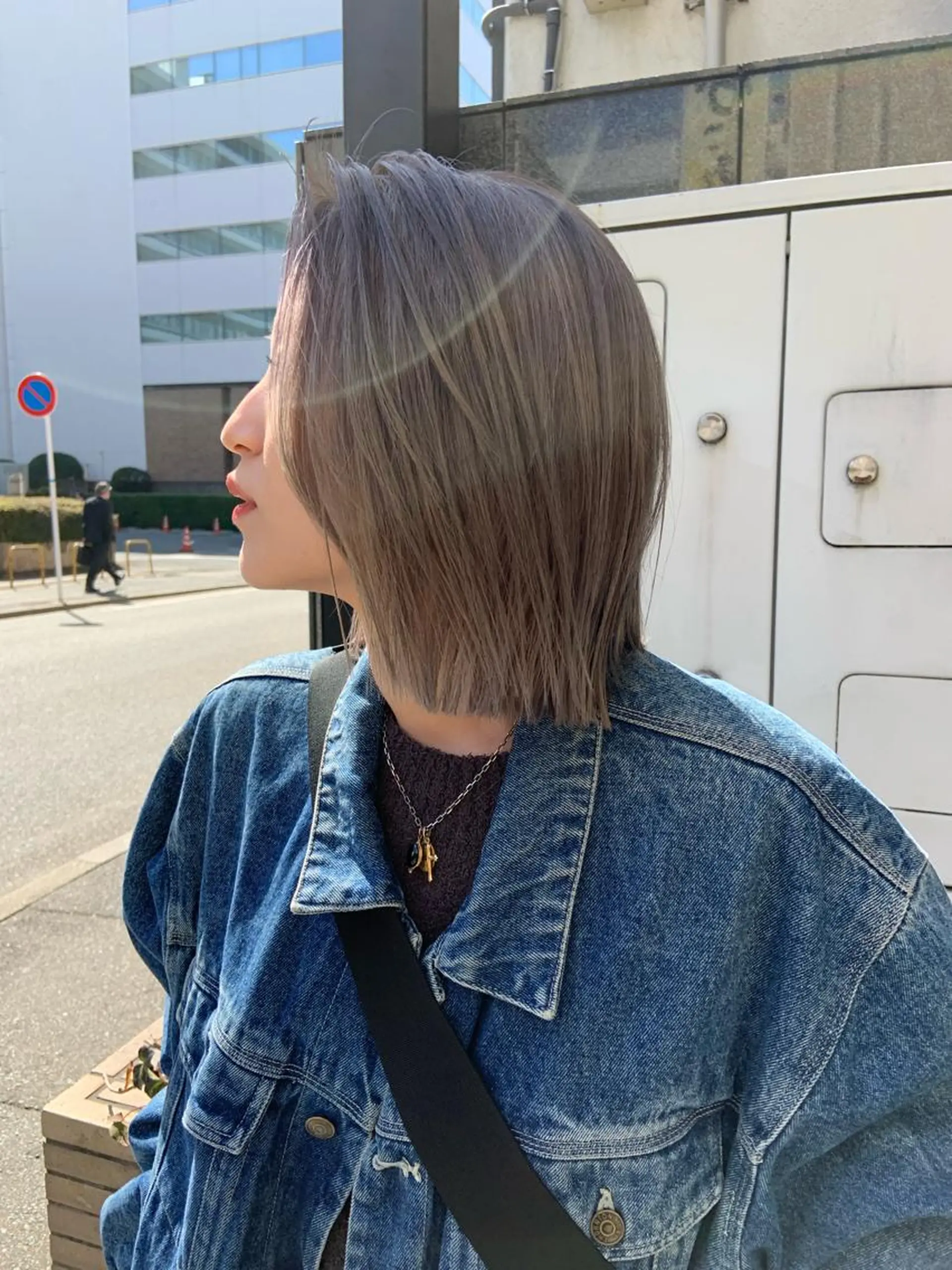 ショート #美髪矯正#艶カラー Natsuのヘアスタイル