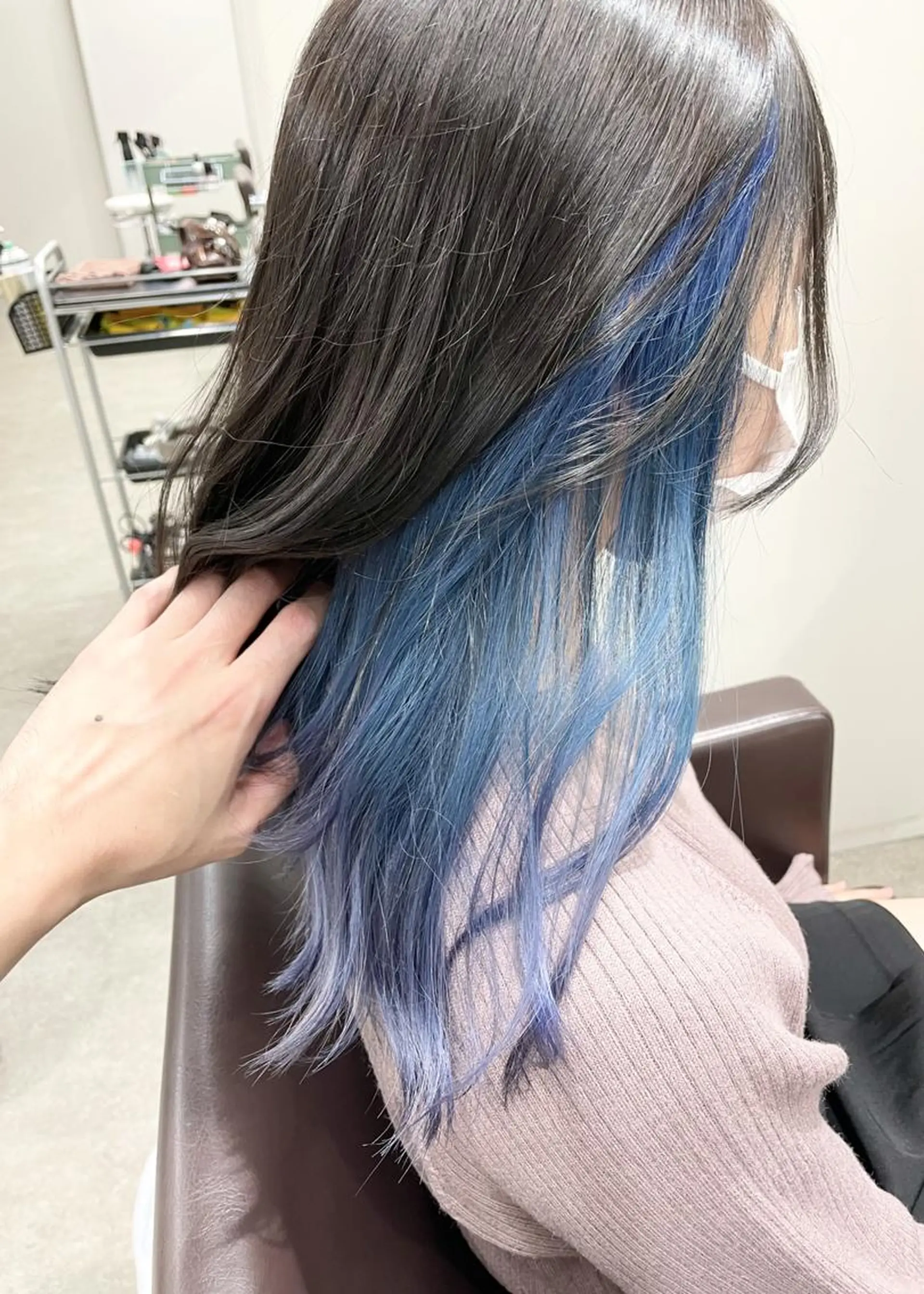 カラー セミロング ✨【公式】 juhl.横浜✨のヘアスタイル