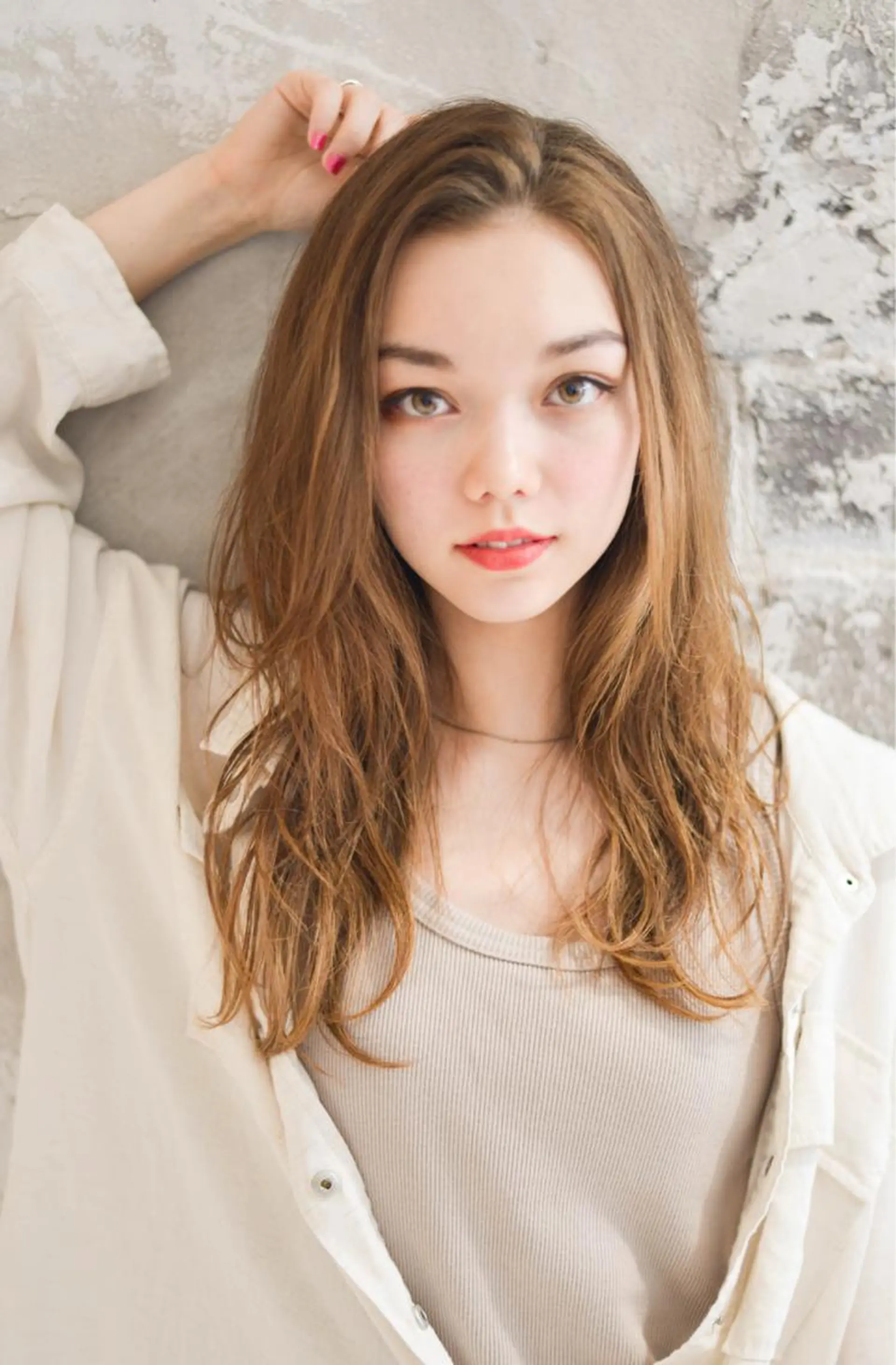 ロング パーマ 小林 祥弘のヘアスタイル