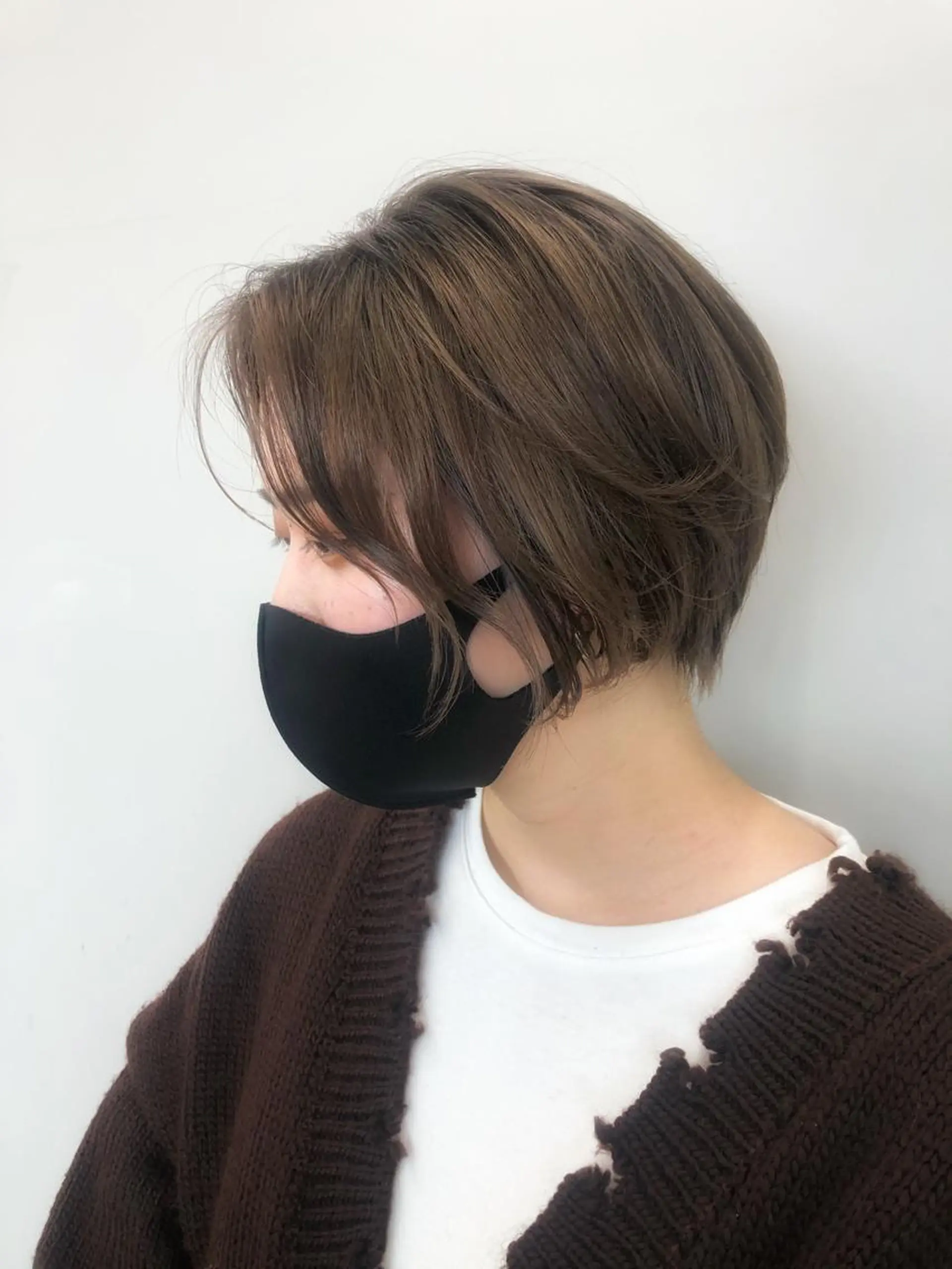 ショート カラー 関 京磨のヘアスタイル