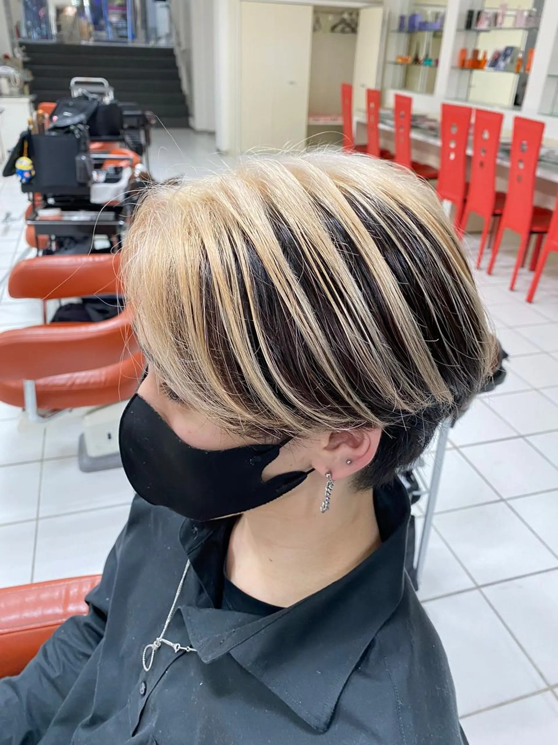 カラー メンズ グラデーションカラー 🇨🇦海外美容師 FUMA🇨🇦のヘアスタイル