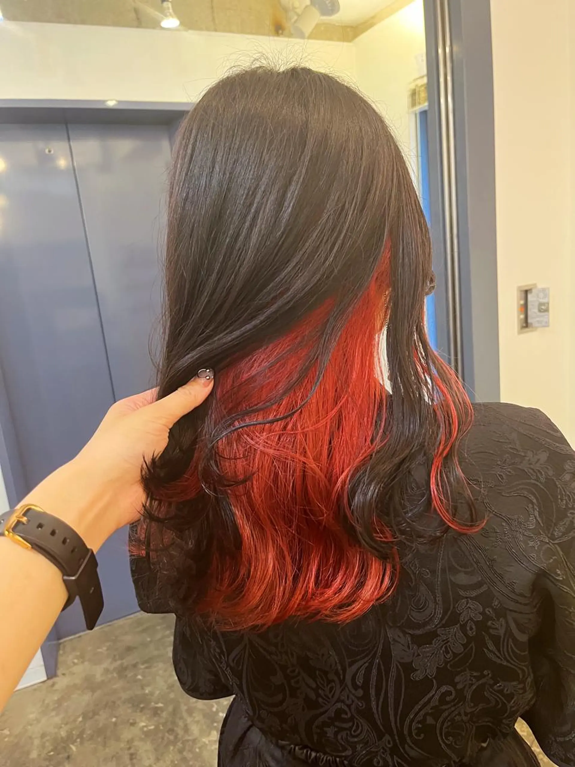 セミロング カラー カット ヘアカラー トリートメント 🌛ダブルカラー 🌜SAYAKAのヘアスタイル