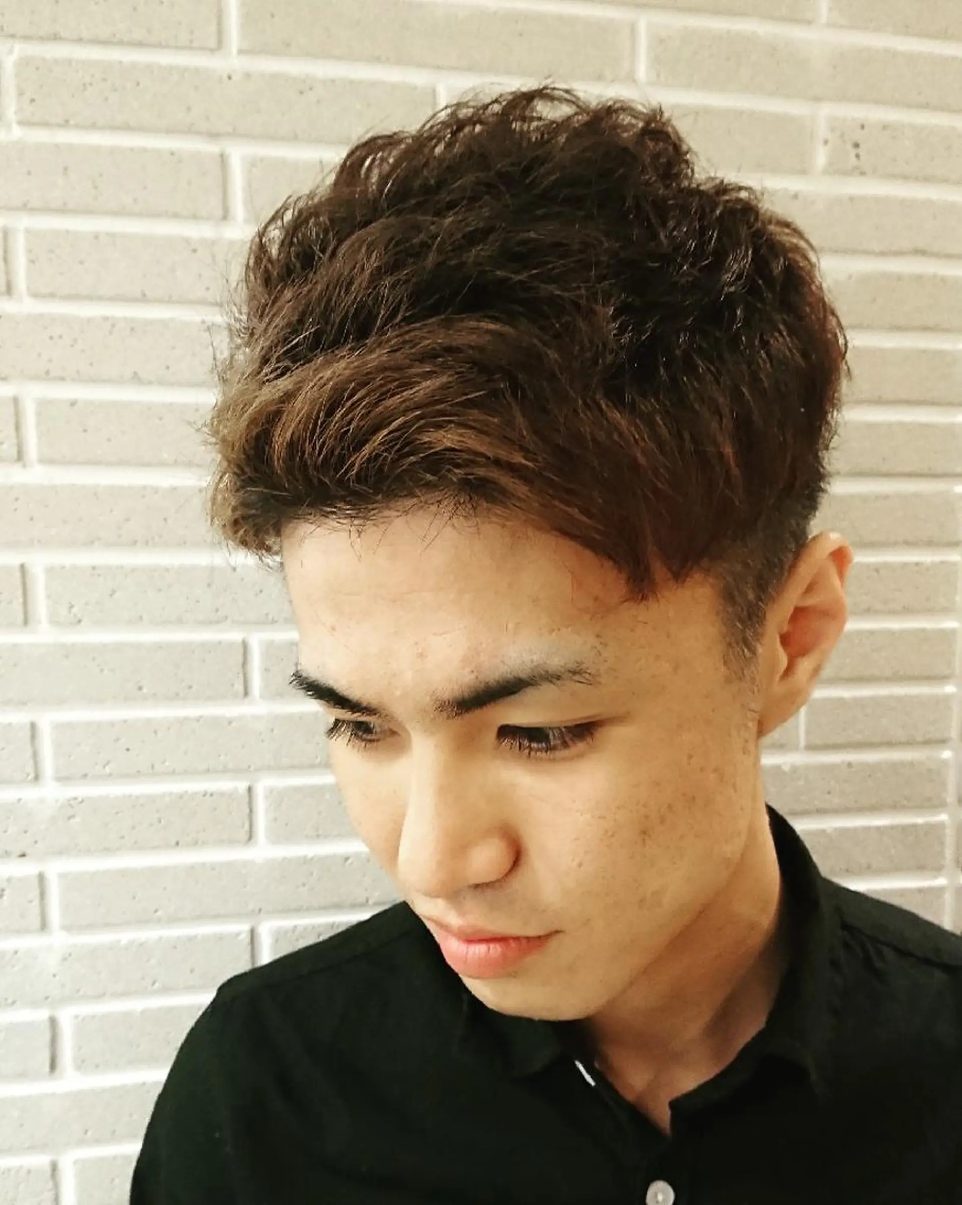 メンズ ブリーチ/ヘアケア/ 艶髪/イギチハルのヘアスタイル