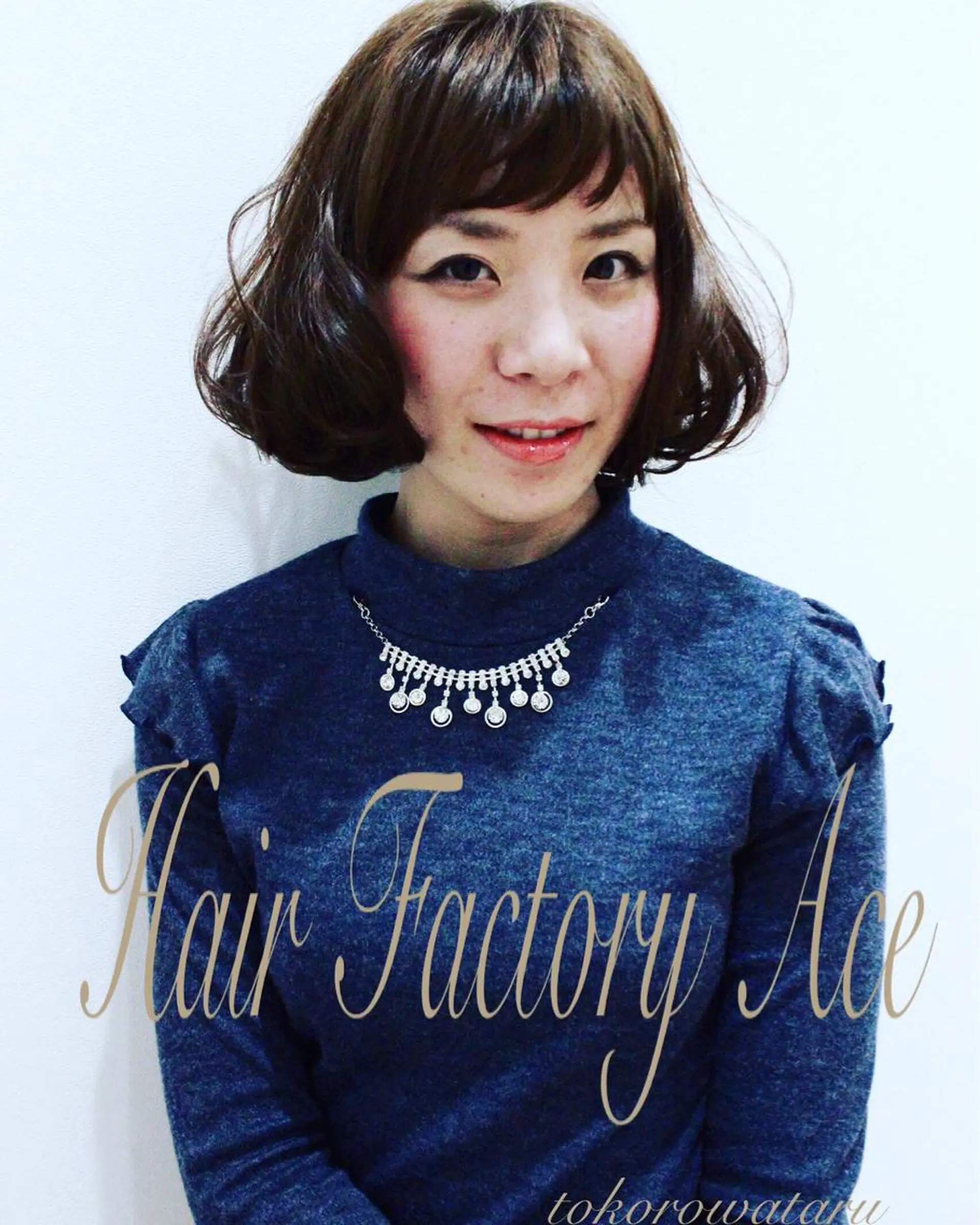 ミディアム 所渉/韓国レイヤー /ウルフカットのヘアスタイル