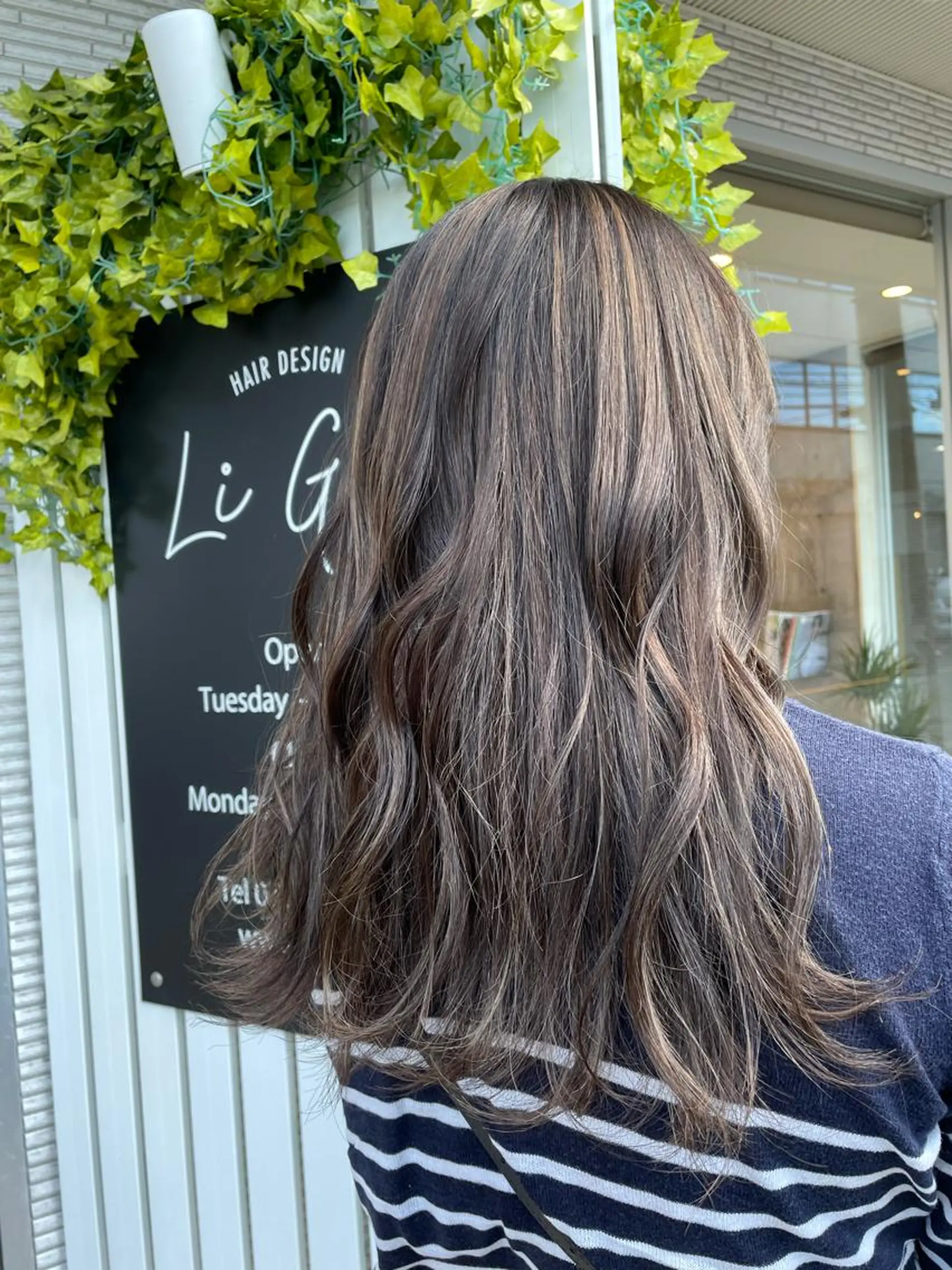 カラー 宮崎 千夏のヘアスタイル