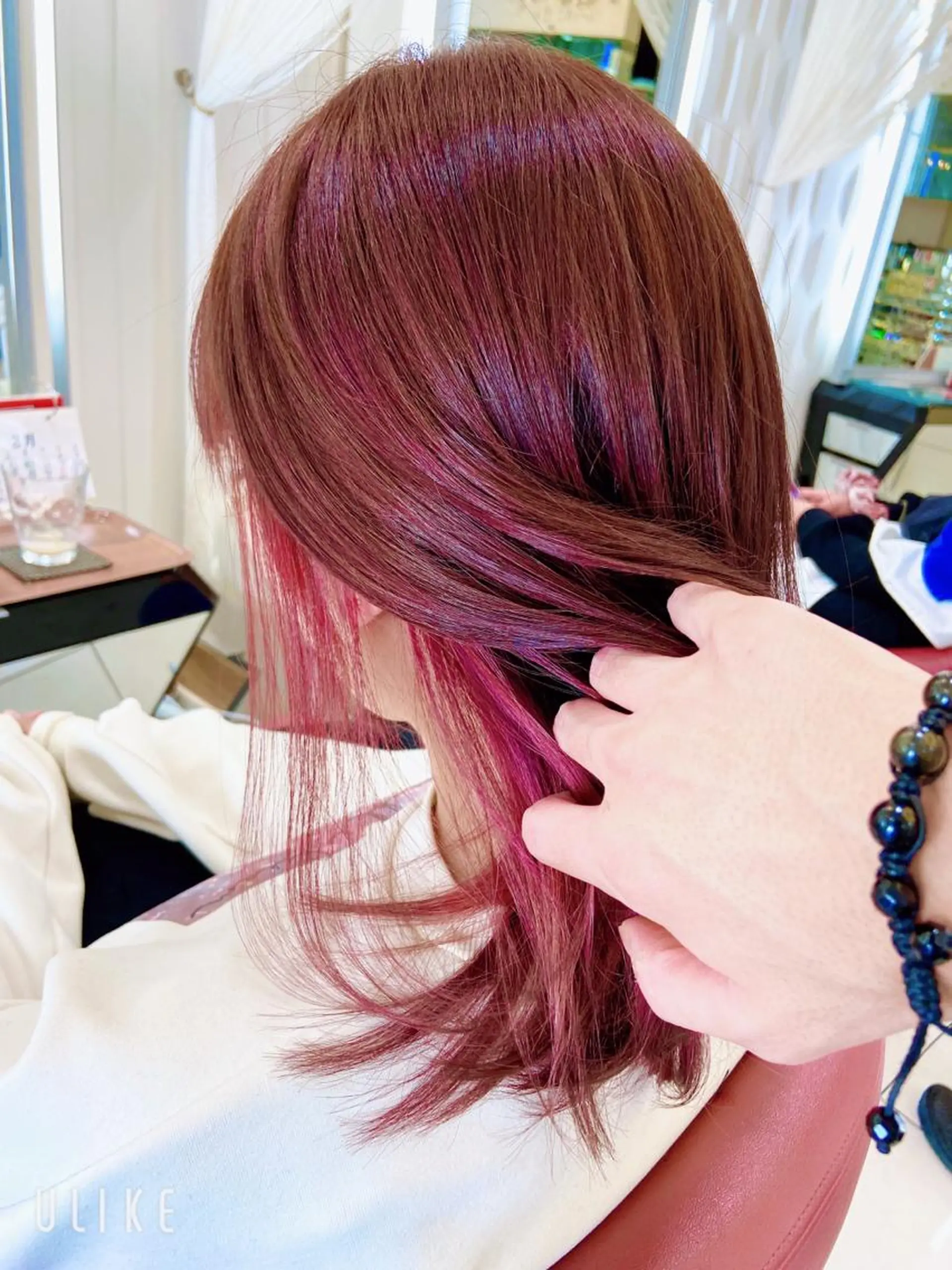 ミディアム カラー 【髪質改善×カラー】 QUALIS沓掛貴浩のヘアスタイル