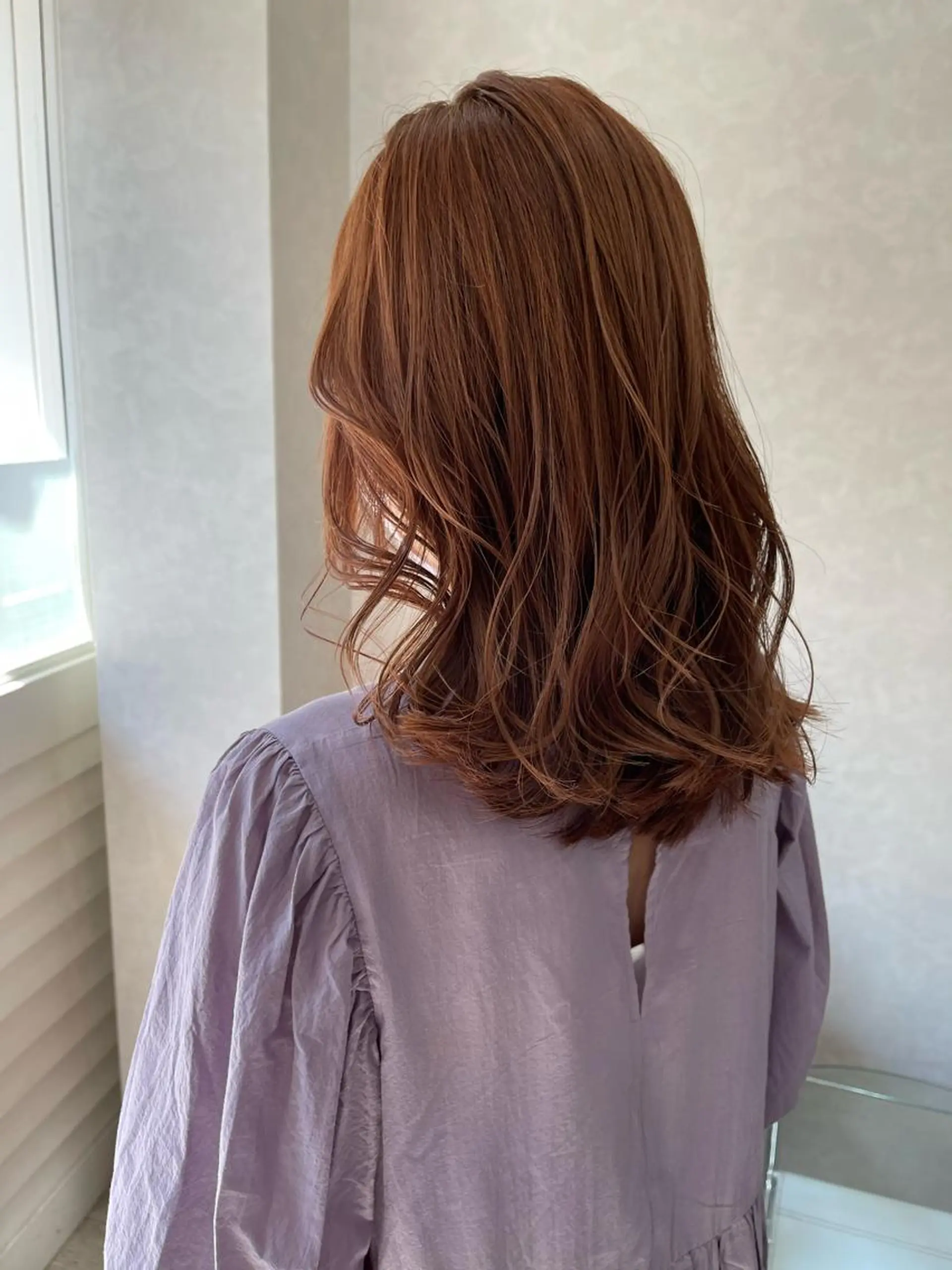 セミロング カット ヘアカラー トリートメント Hair design Laule'a ラウレア所属・新福島店長 植松裕也のヘアスタイル