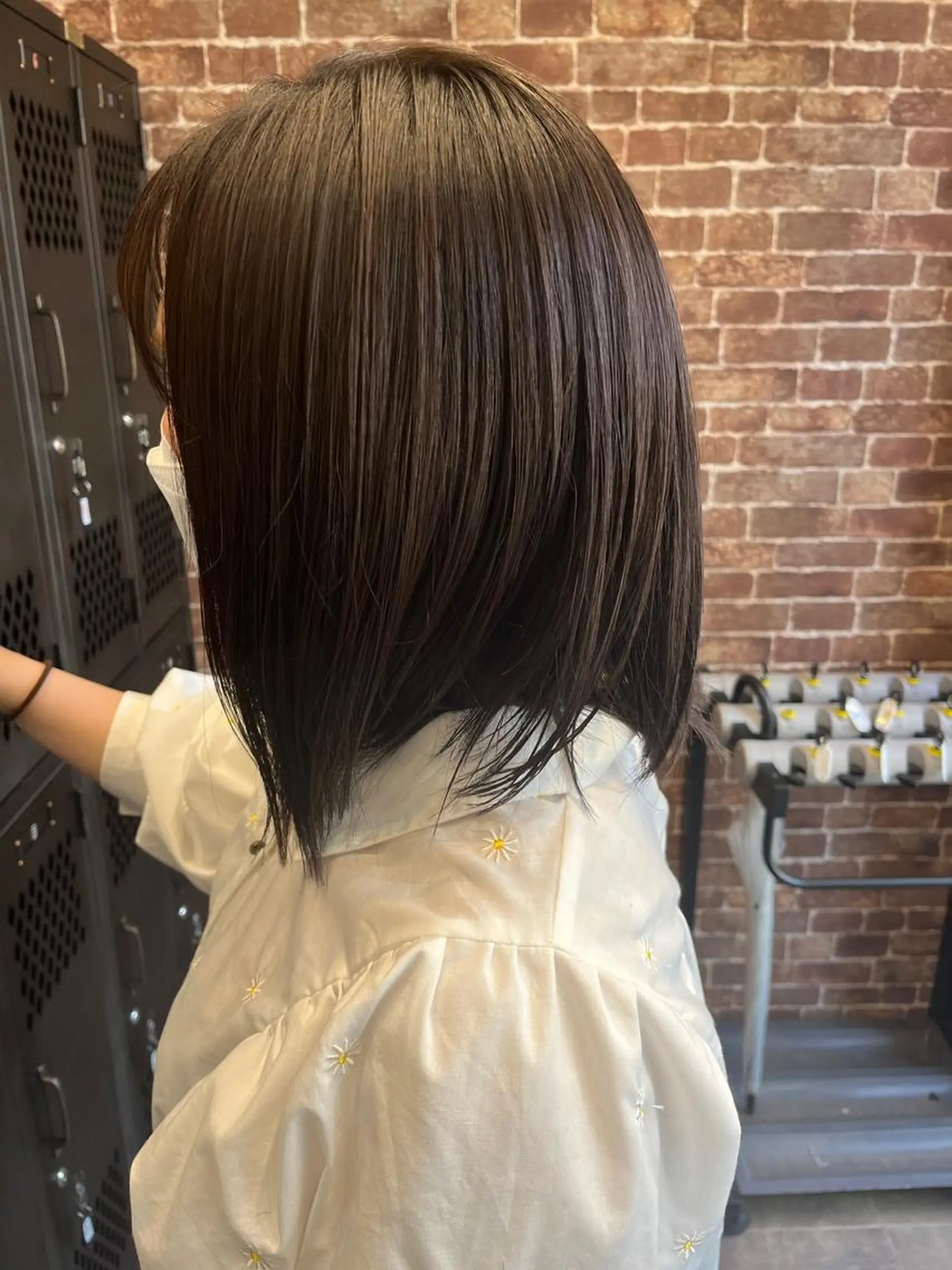 セミロング カラー パーマ ヘアアレンジ メンズ キッズ ネイル マツエク・マツパ アイブロウ 子どものヘアアレンジ メンズバレイヤージュ メンズハイライト メンズインナーカラー メンズ韓国風 times salon名駅所属・久木原 ゆりのヘアスタイル