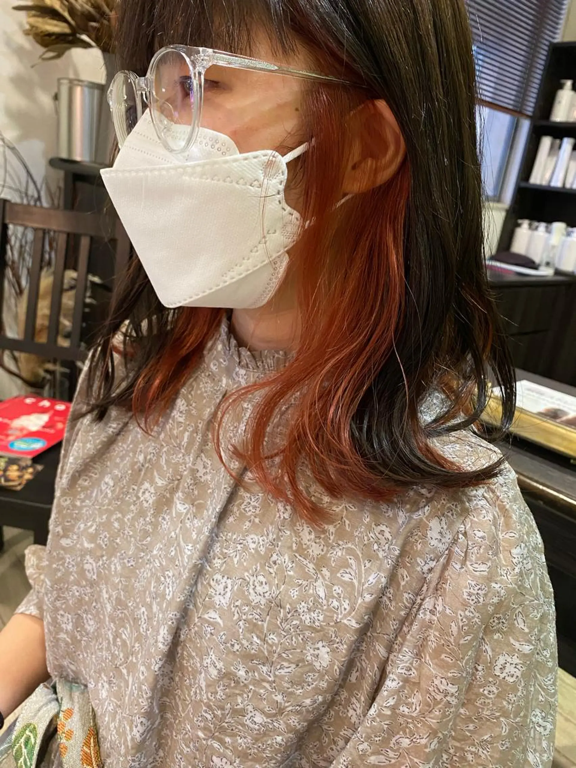 ミディアム 韓国ボブ👩🇰🇷 小野絢未のヘアスタイル